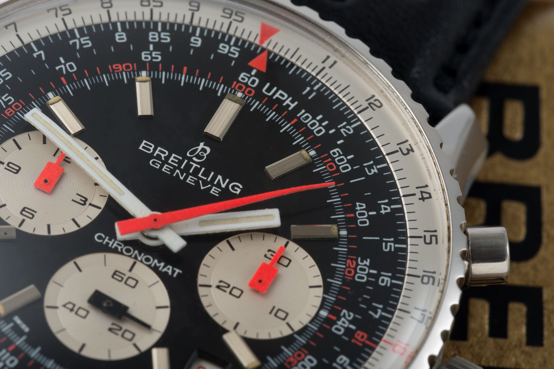 ref 7808 | 'Orange Hands' | Breitling Chronomat