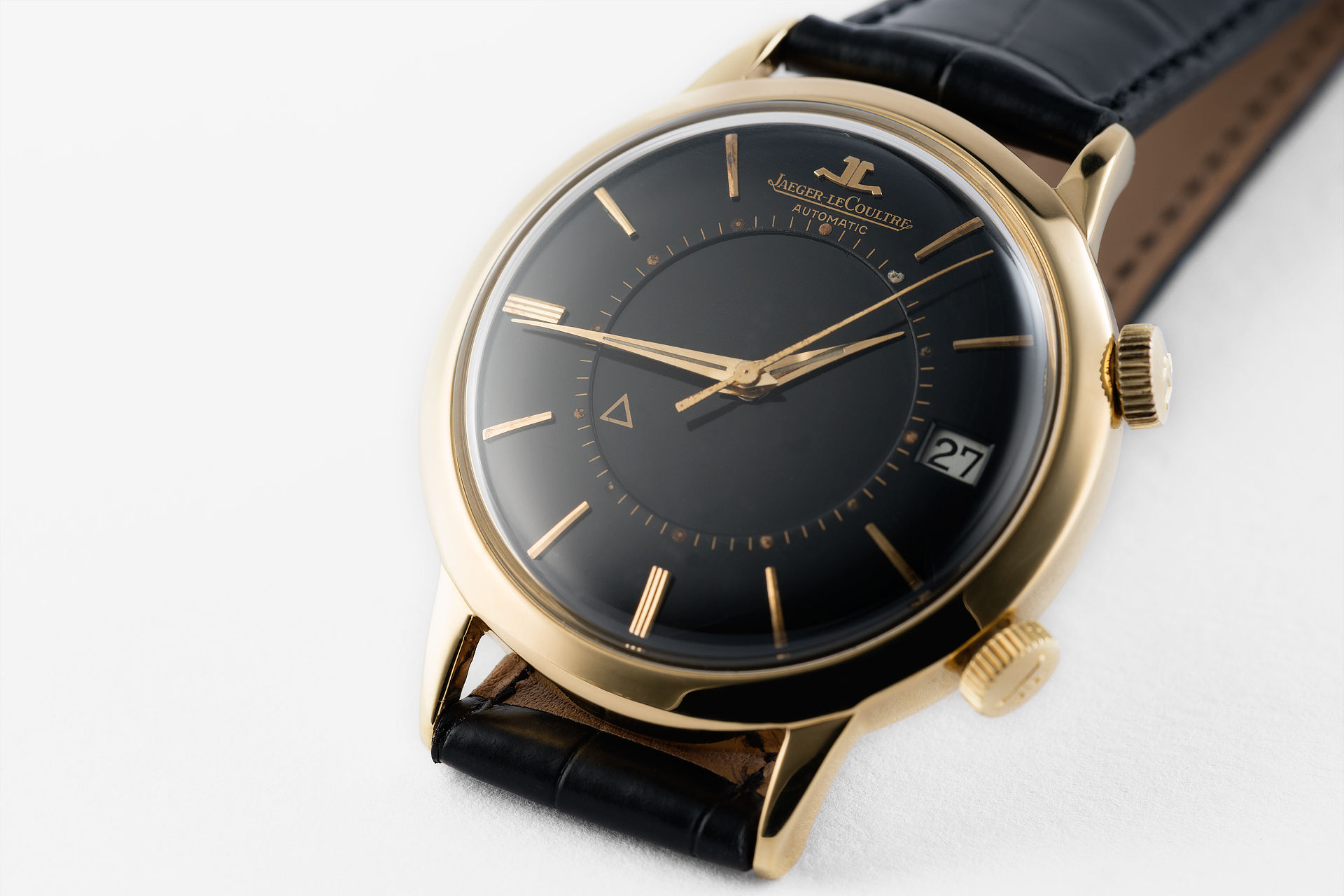 ref E855 | Alarm Watch - Vintage 18ct Gold | Jaeger-leCoultre Memovox