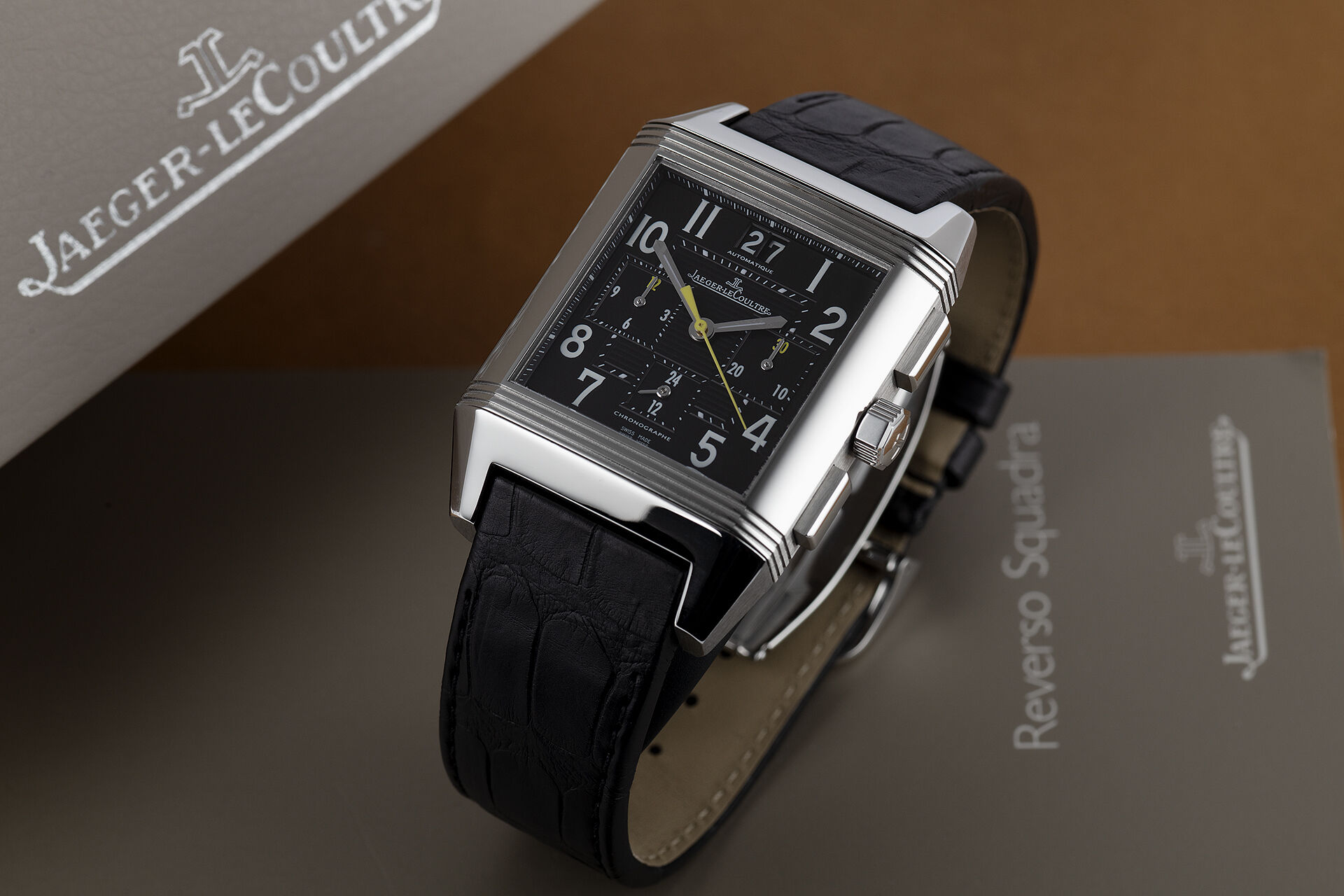 ref 230.8.45 | Limited Edition 'GMT Chronograph' | Jaeger-leCoultre Reverso Squadra GMT