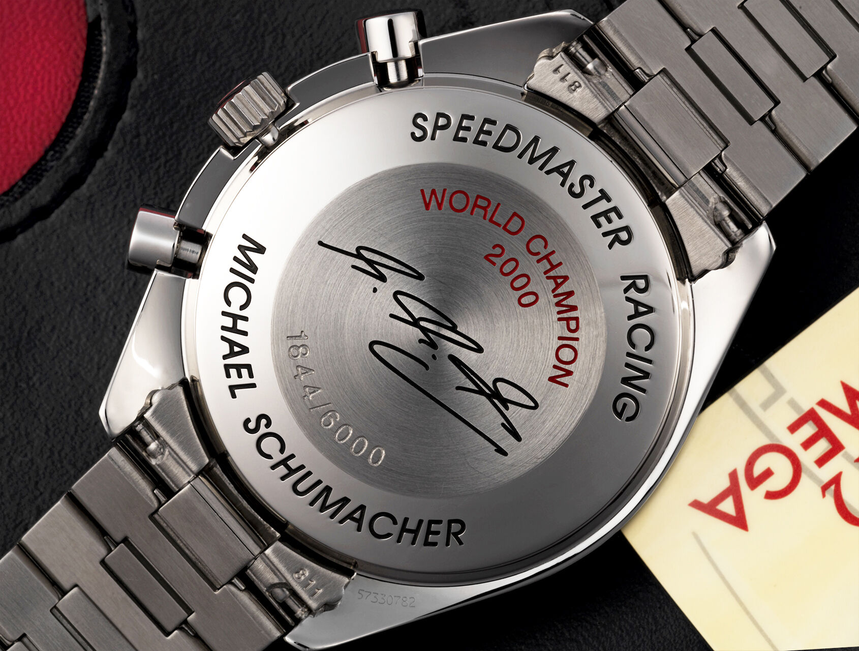 ref 351850 | 351850 - Michael Schumacher | Omega Speedmaster