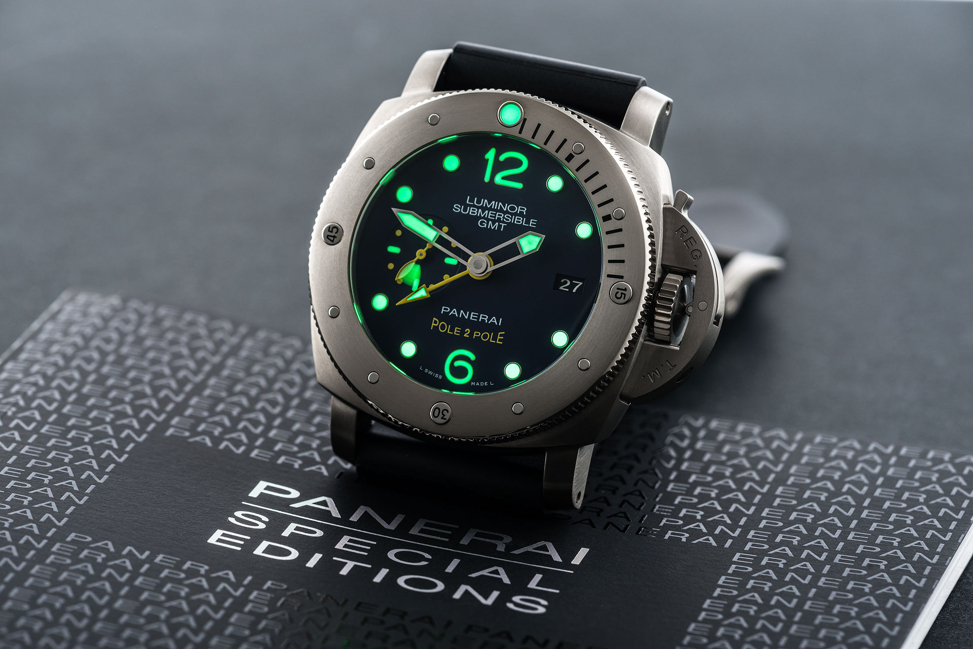 ref PAM00719 | Limited Edition 'Mike Horn' | Panerai Pole to Pole Submersible GMT