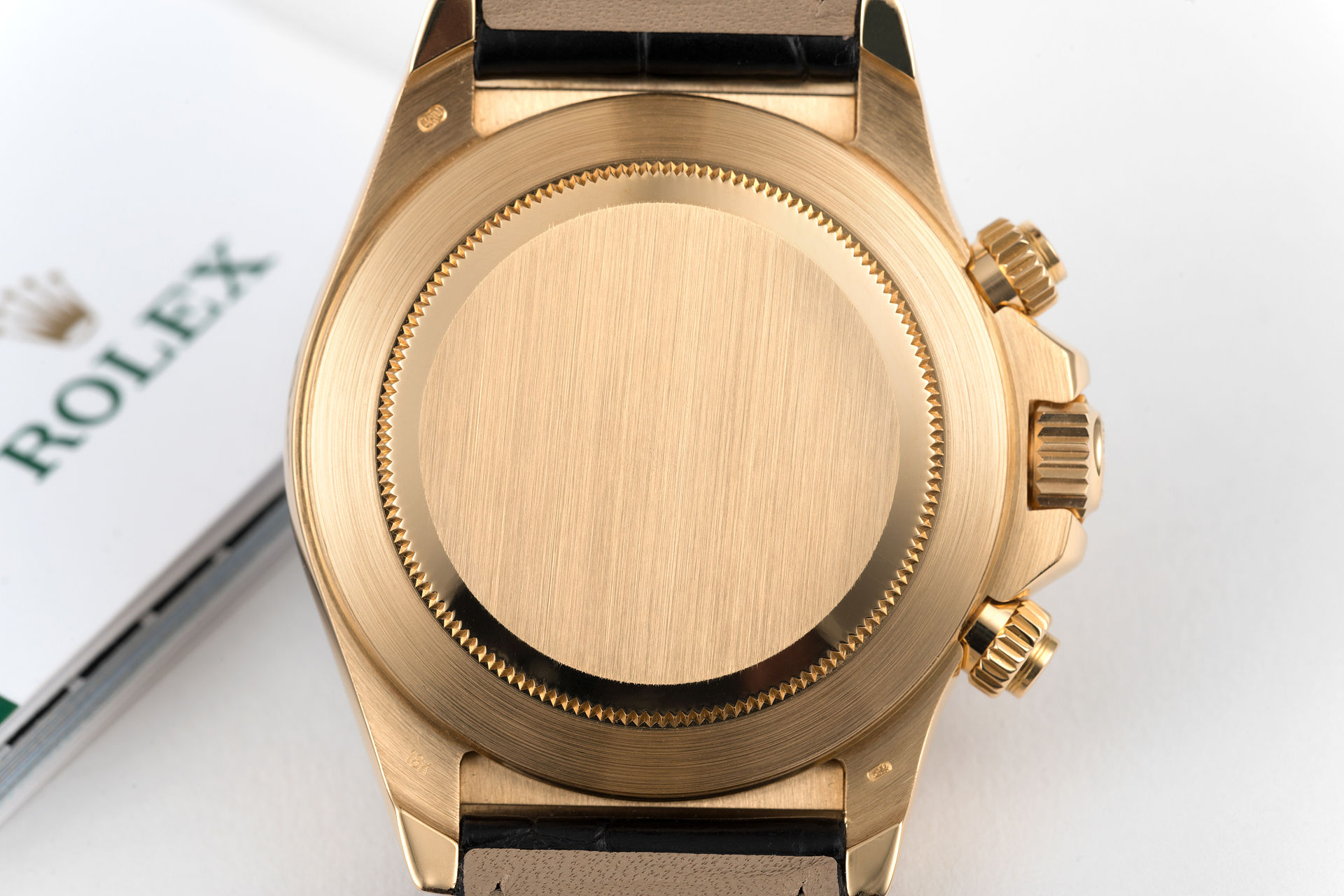 ref 16518 | 18ct Gold 'Rolex Warranty' | Rolex Cosmograph Daytona