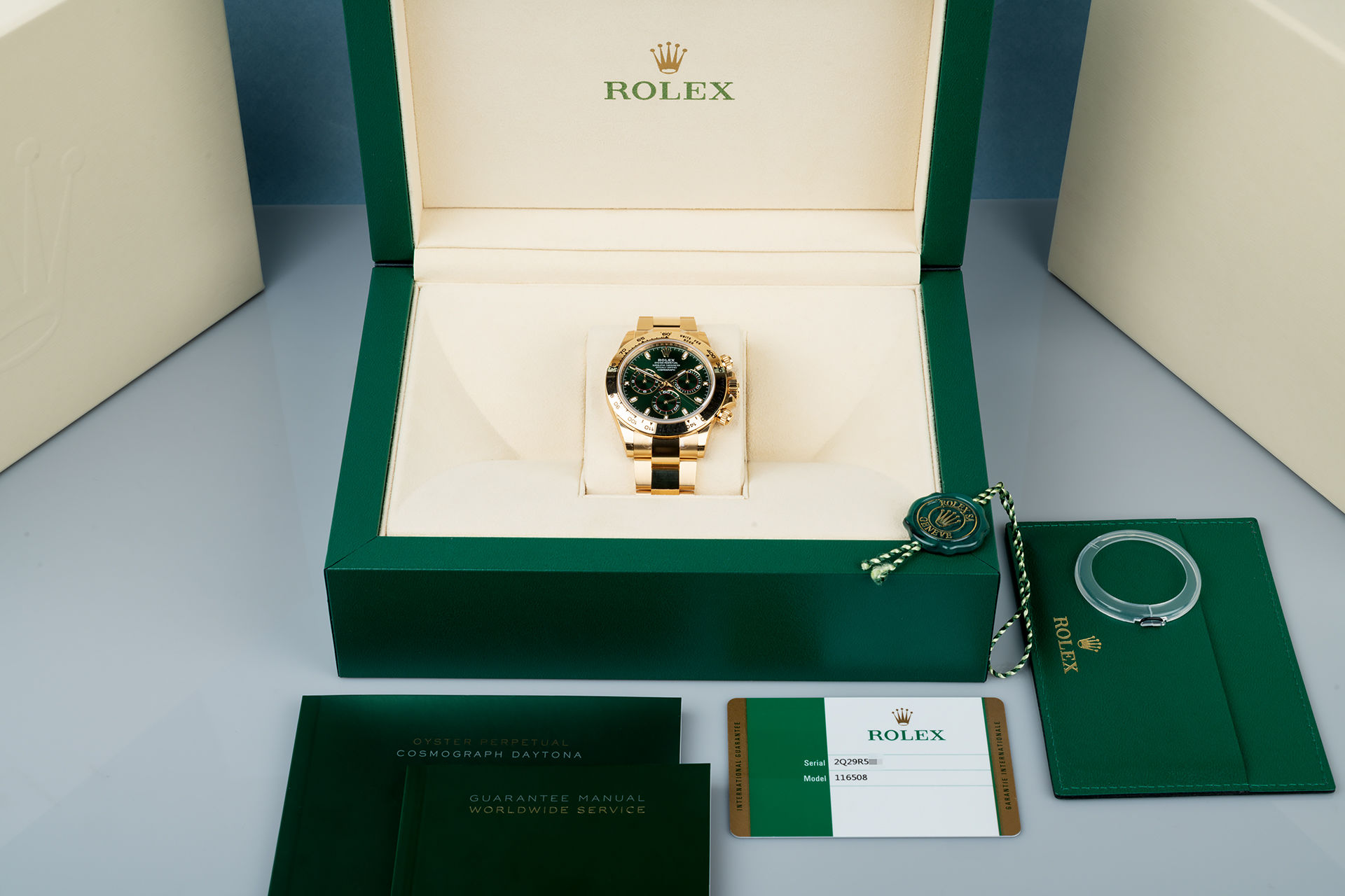 ref 116508 | 'Rare Green Dial' | Rolex Cosmograph Daytona