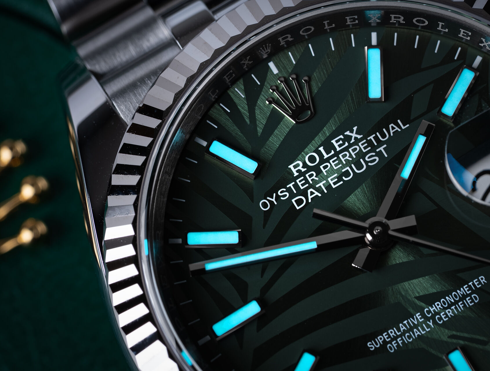 ref 126234 | 126234 - Palm Motif | Rolex Datejust 36