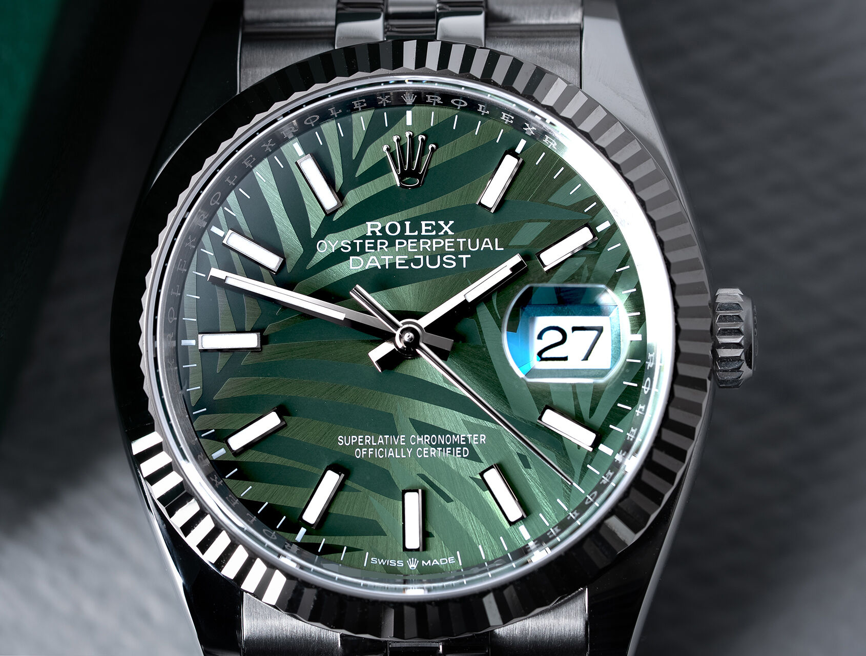 ref 126234 | 126234 - Palm Motif | Rolex Datejust 36