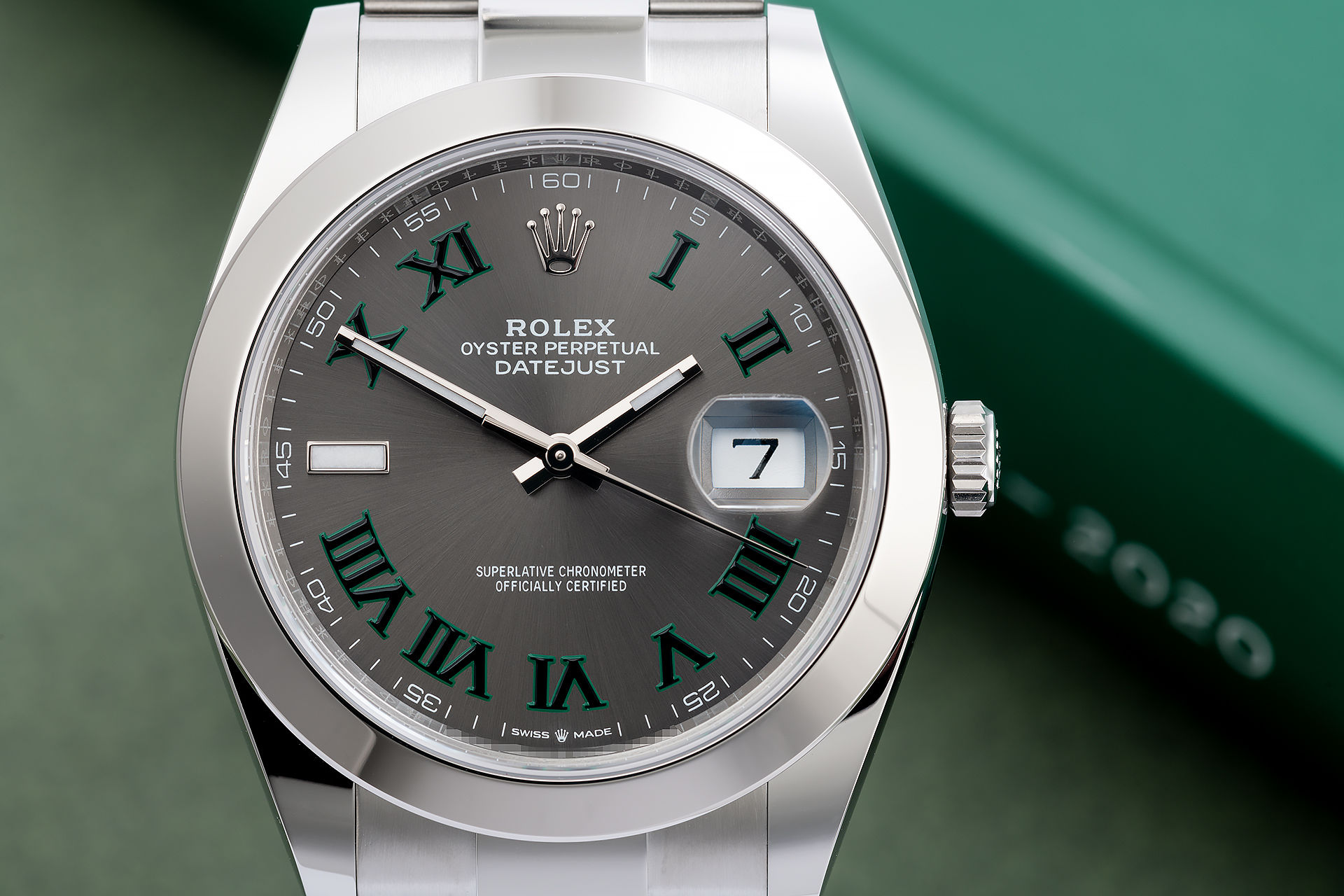 ref 126300 | Wimbledon Dial '5 Year Warranty' | Rolex Datejust 41