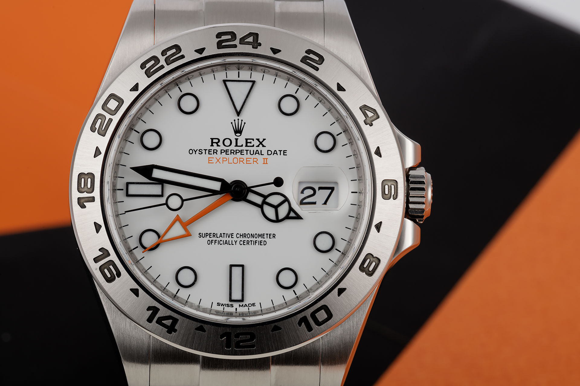 ref 216570 | Polar Dial 'Full Set' | Rolex Explorer II