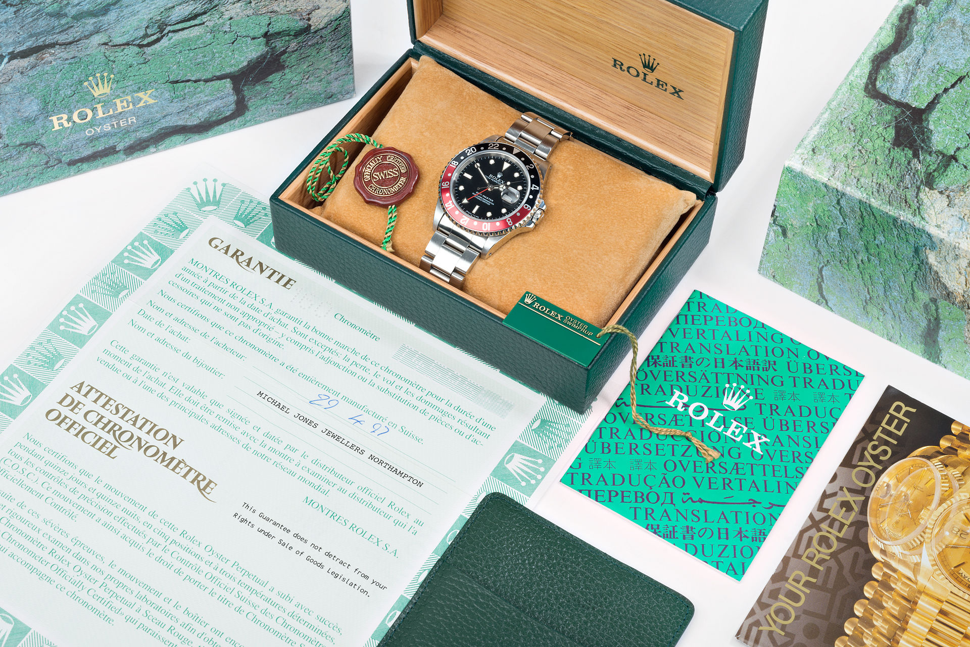 ref 16700 | Final Series Box & Papers | Rolex GMT-Master