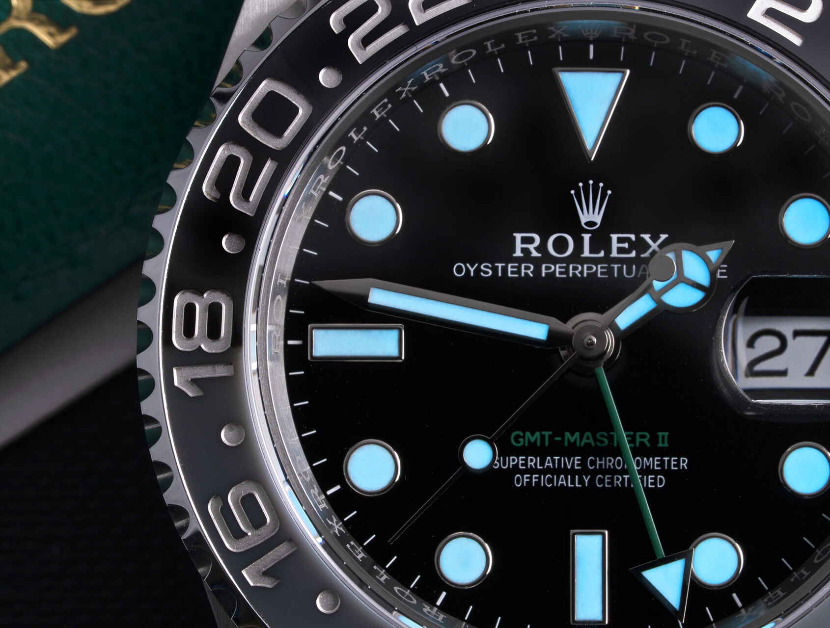 ref 126710GRNR | 126710GRNR - Bruce Wayne | Rolex GMT-Master II