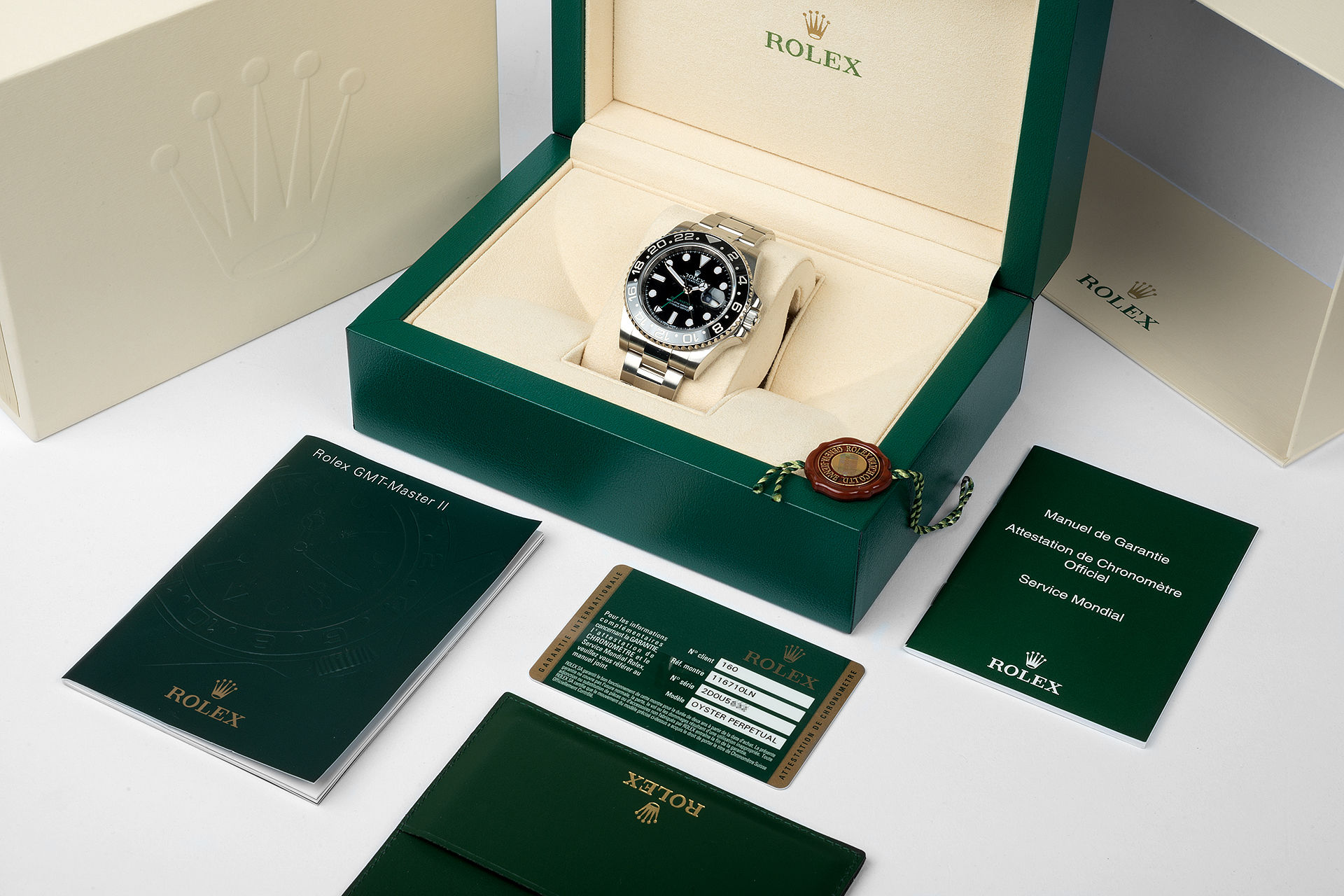 ref 116710LN | 'Full Set' UK Retailed | Rolex GMT-Master II