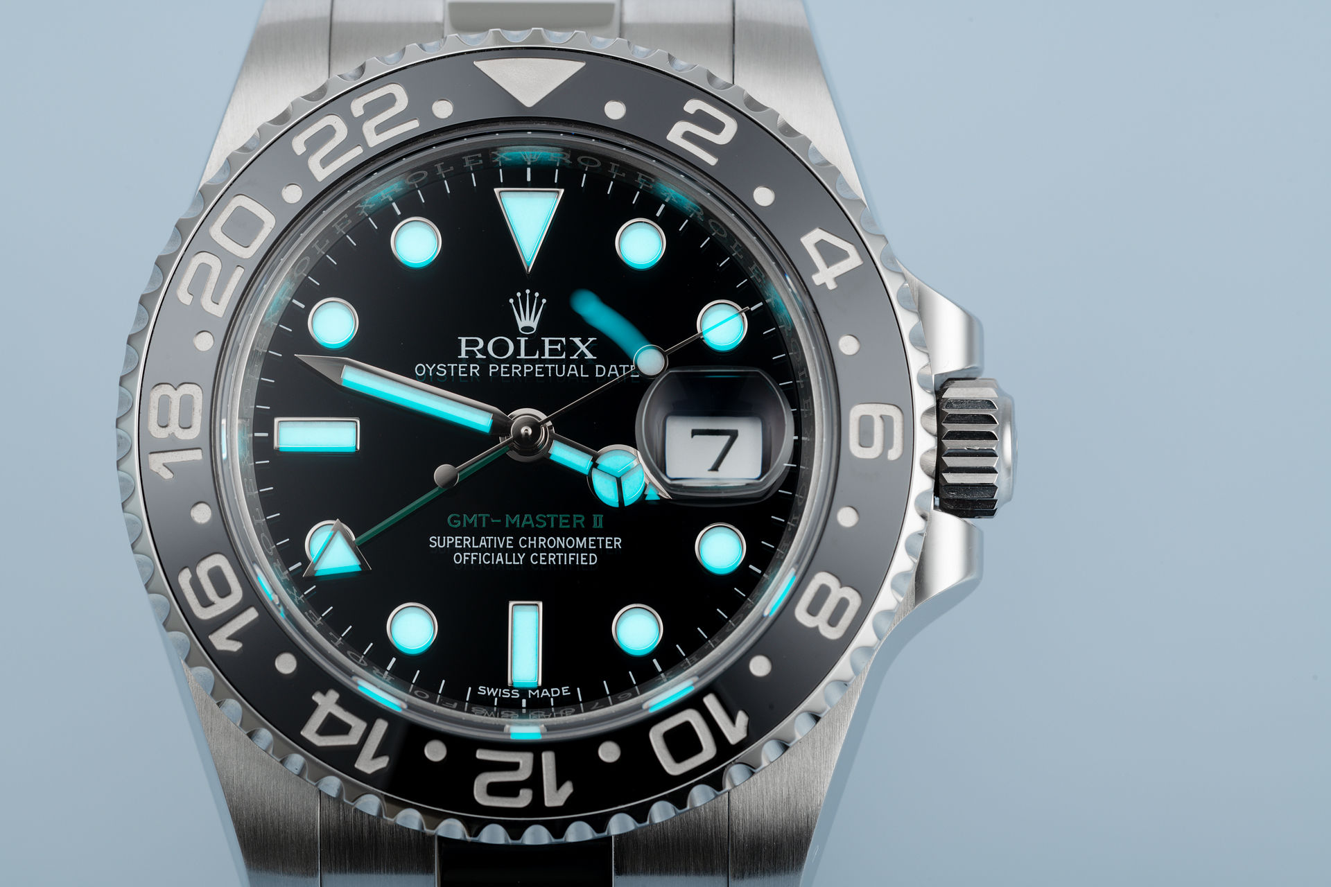ref 116710LN | Box & Certificate | Rolex GMT-Master II