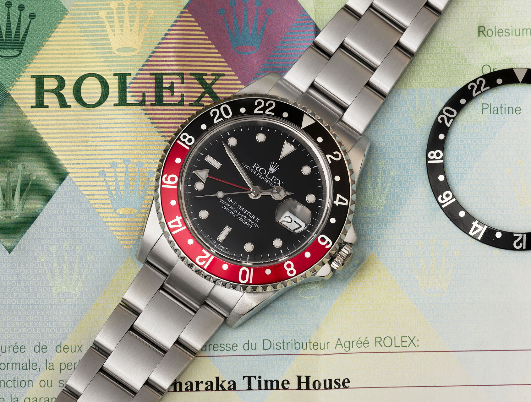 ref 16710 | 16710 - Box & Papers | Rolex GMT-Master II