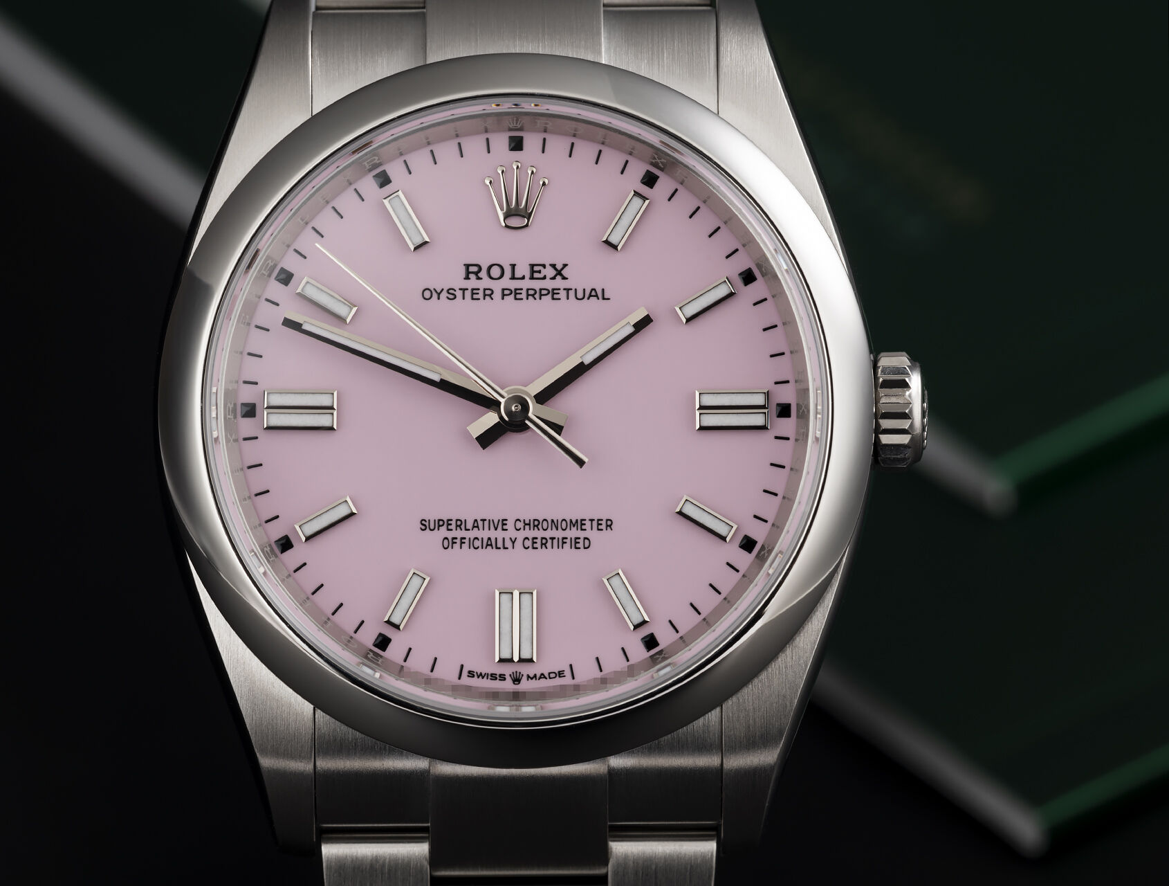 ref 126000 | 126000 - Candy Pink | Rolex Oyster Perpetual