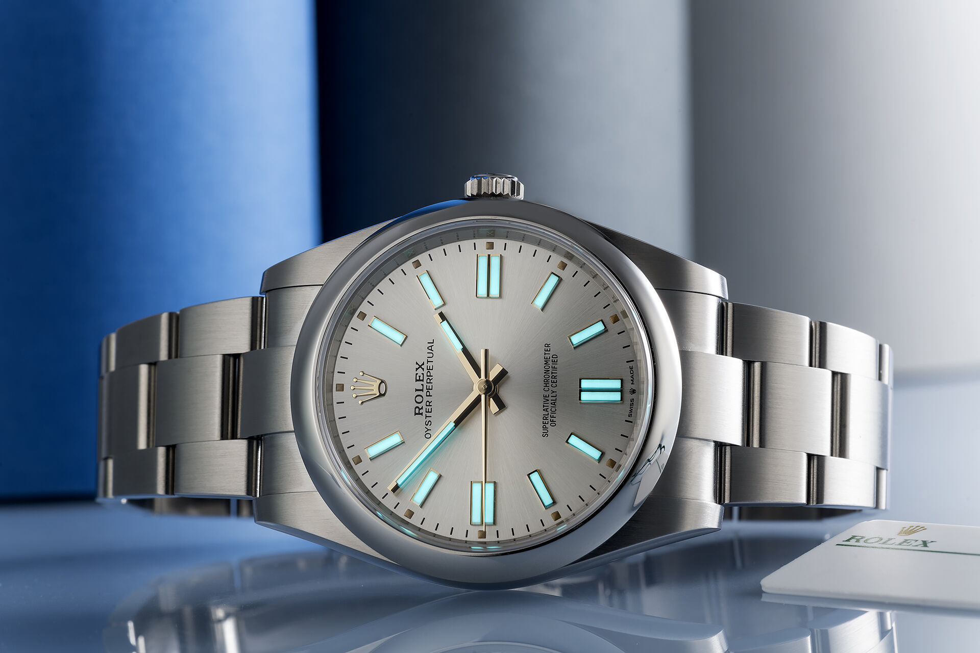ref 124300 | 'Silver Sunray' New Release  | Rolex Oyster Perpetual