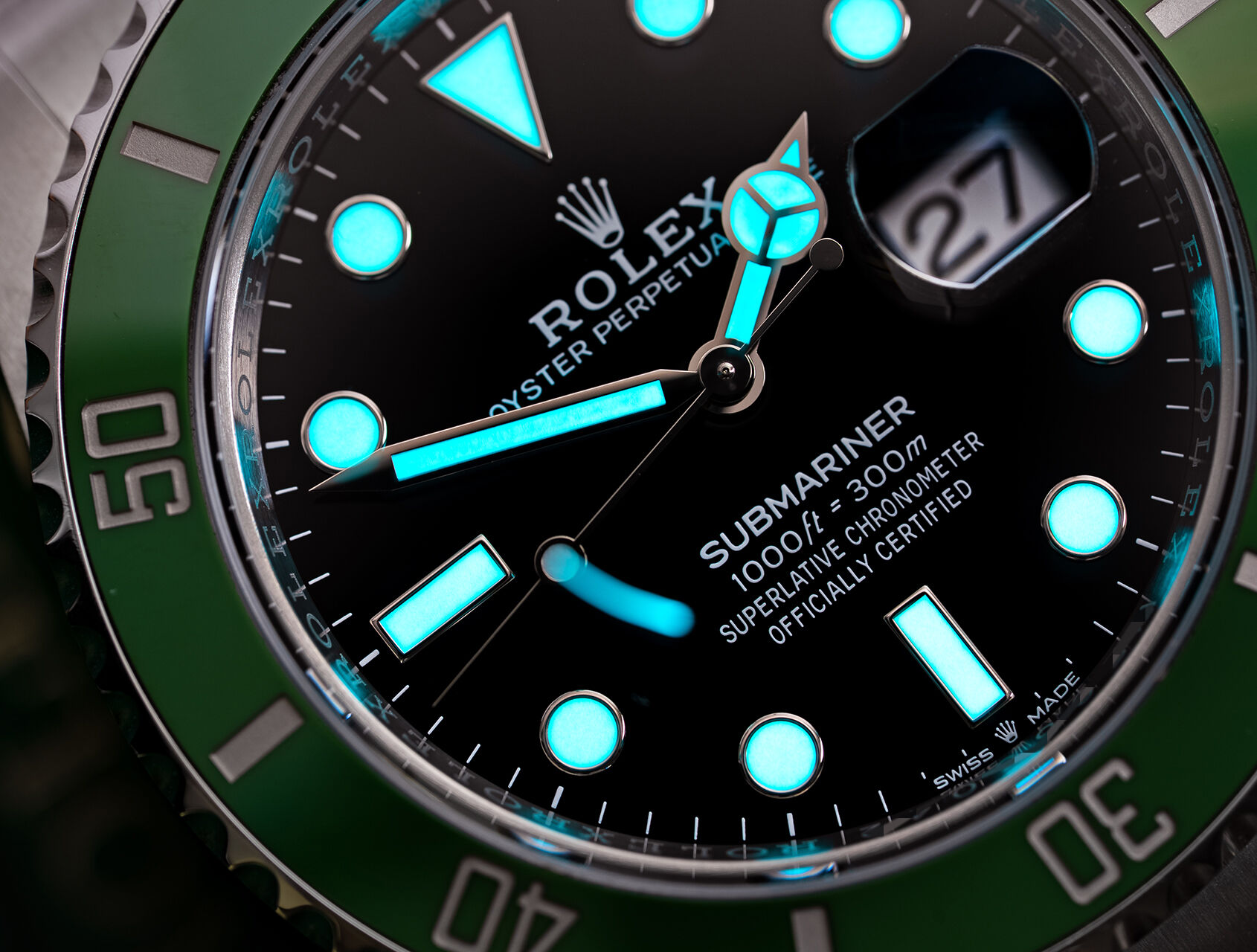 ref 126610LV | 126610LV - Starbucks | Rolex Submariner Date