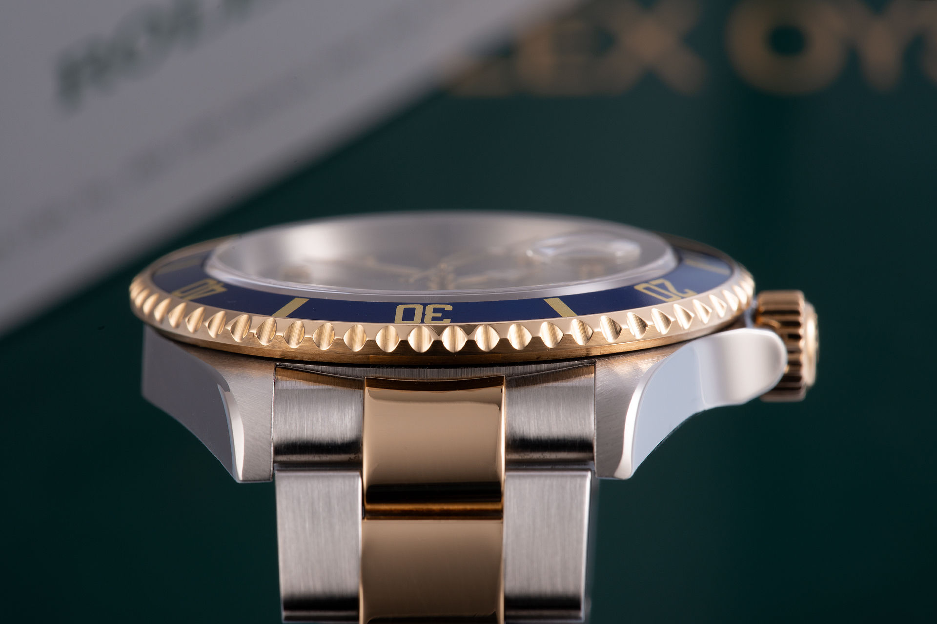 ref 16613 | 'Box & Papers' Gold & Steel | Rolex Submariner Date