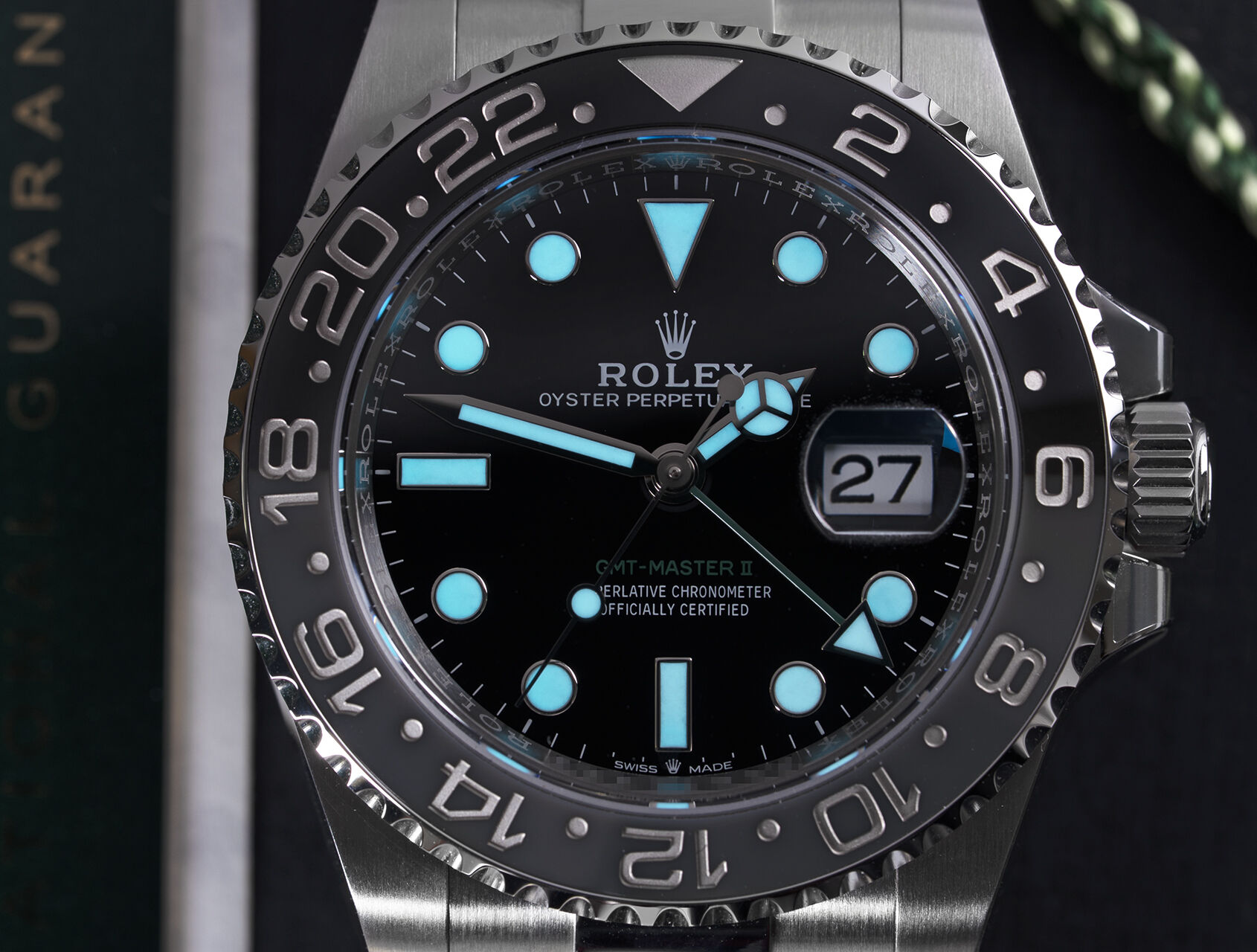 ref 126710GRNR | 126710GRNR - Bruce Wayne | Rolex GMT-Master II
