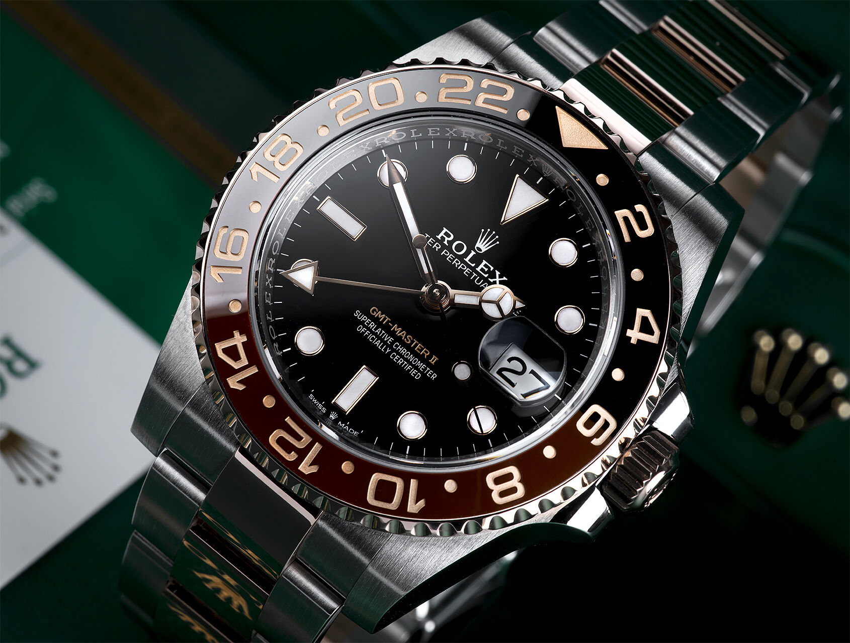 ref 126711CHNR | 126711CHNR - Rootbeer | Rolex GMT-Master II