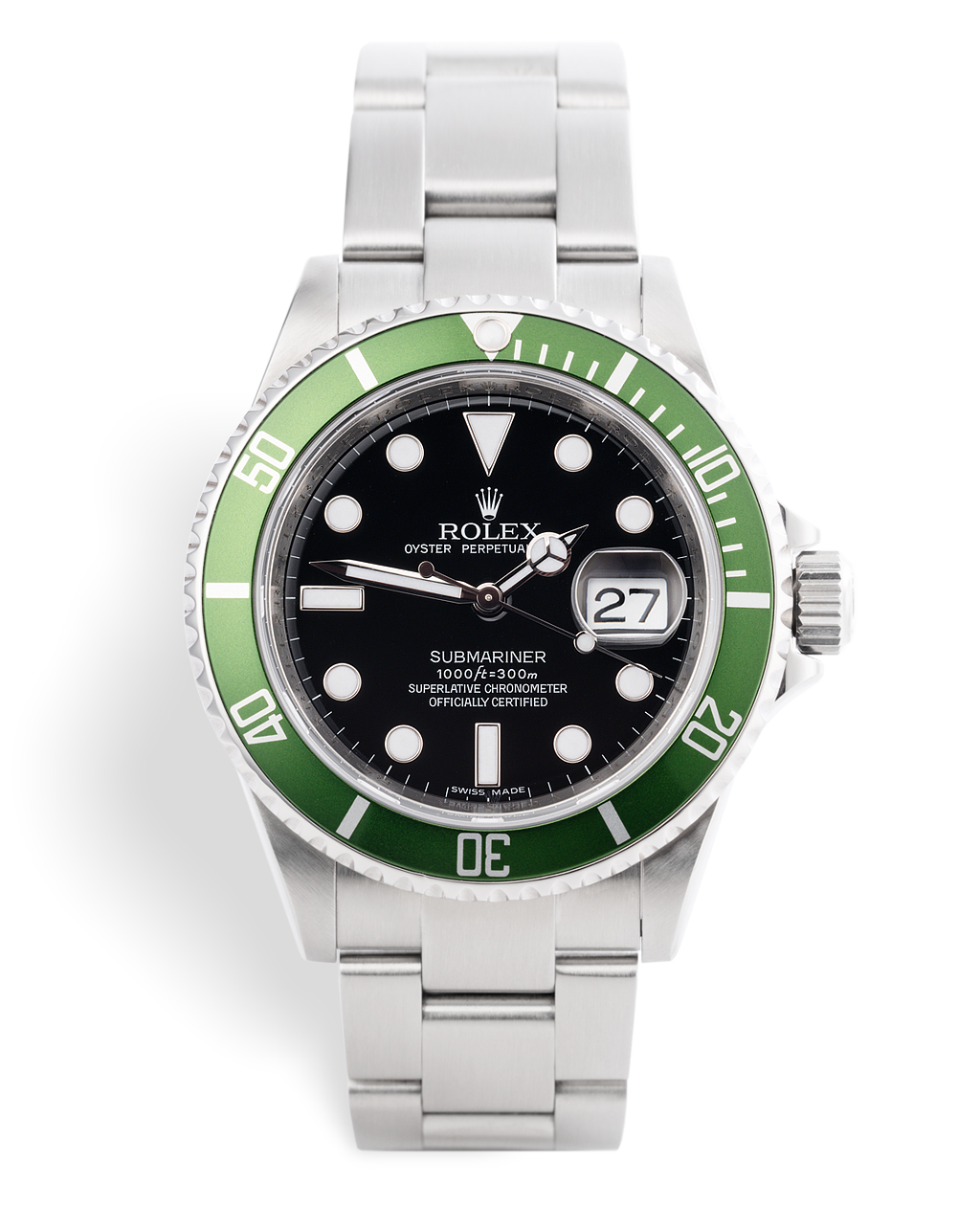 Rolex Submariner 16610LV “KERMIT” Full SET – The Watch Collector