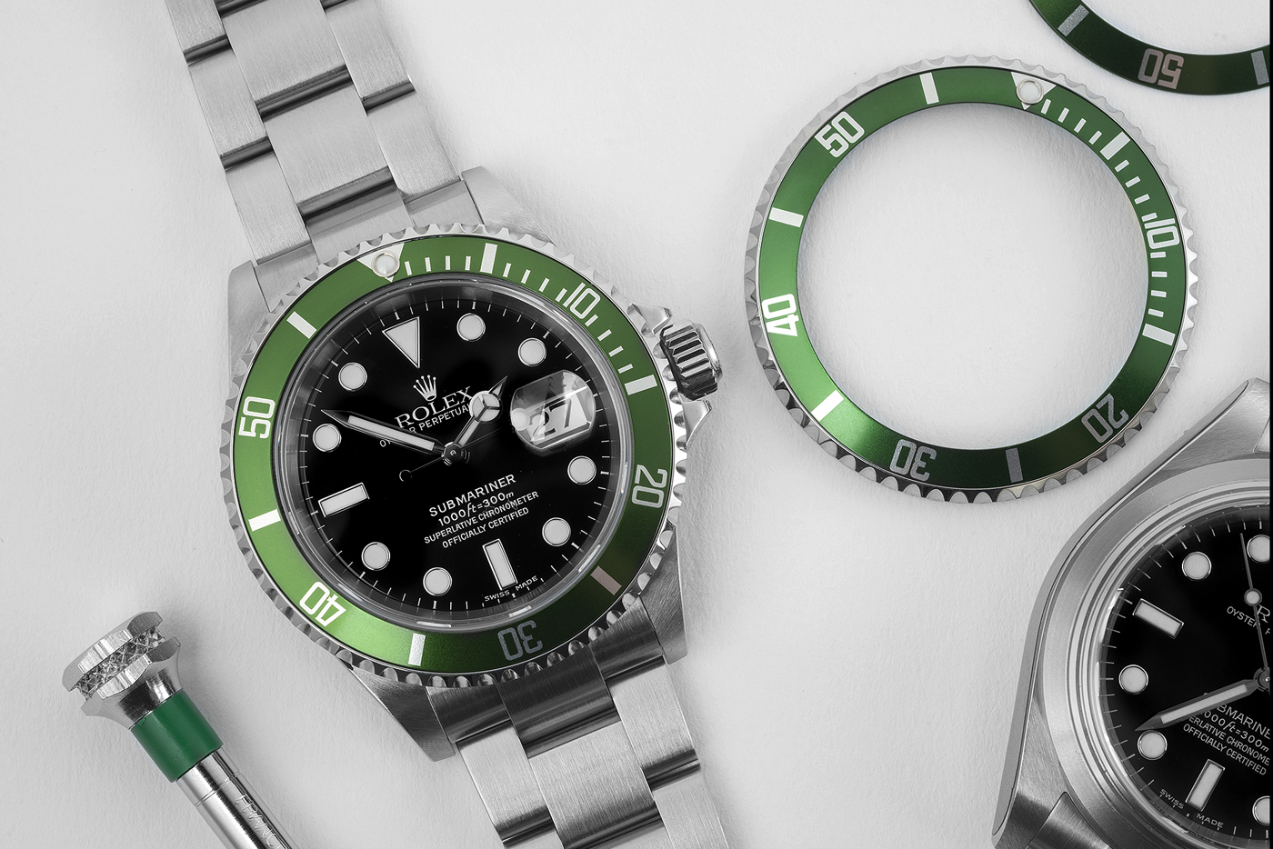 rolex kermit m series