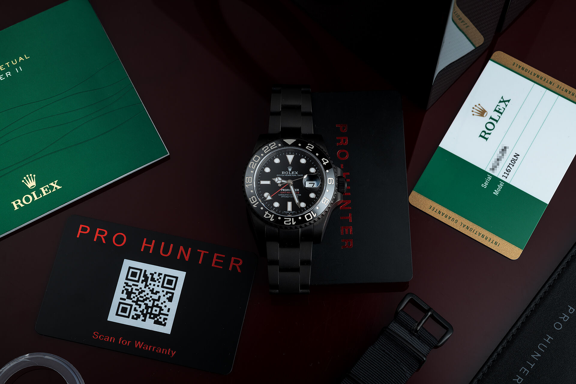 ref 116710LN | Limited to '100 Pieces' | Pro Hunter GMT-Master II