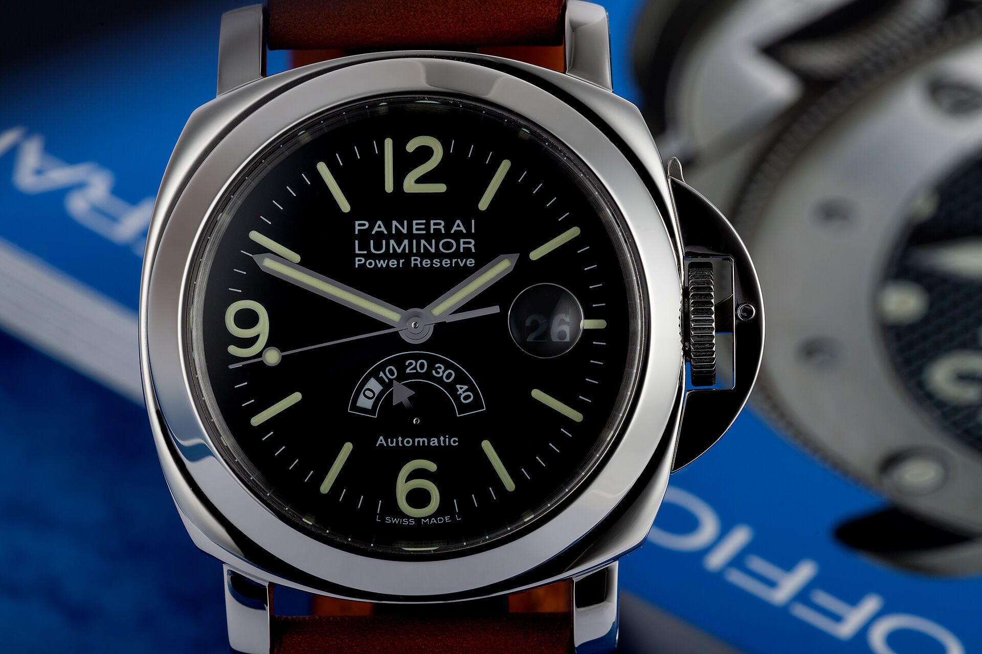 ref PAM 027 | Box & Certificate | Panerai Luminor Power Reserve