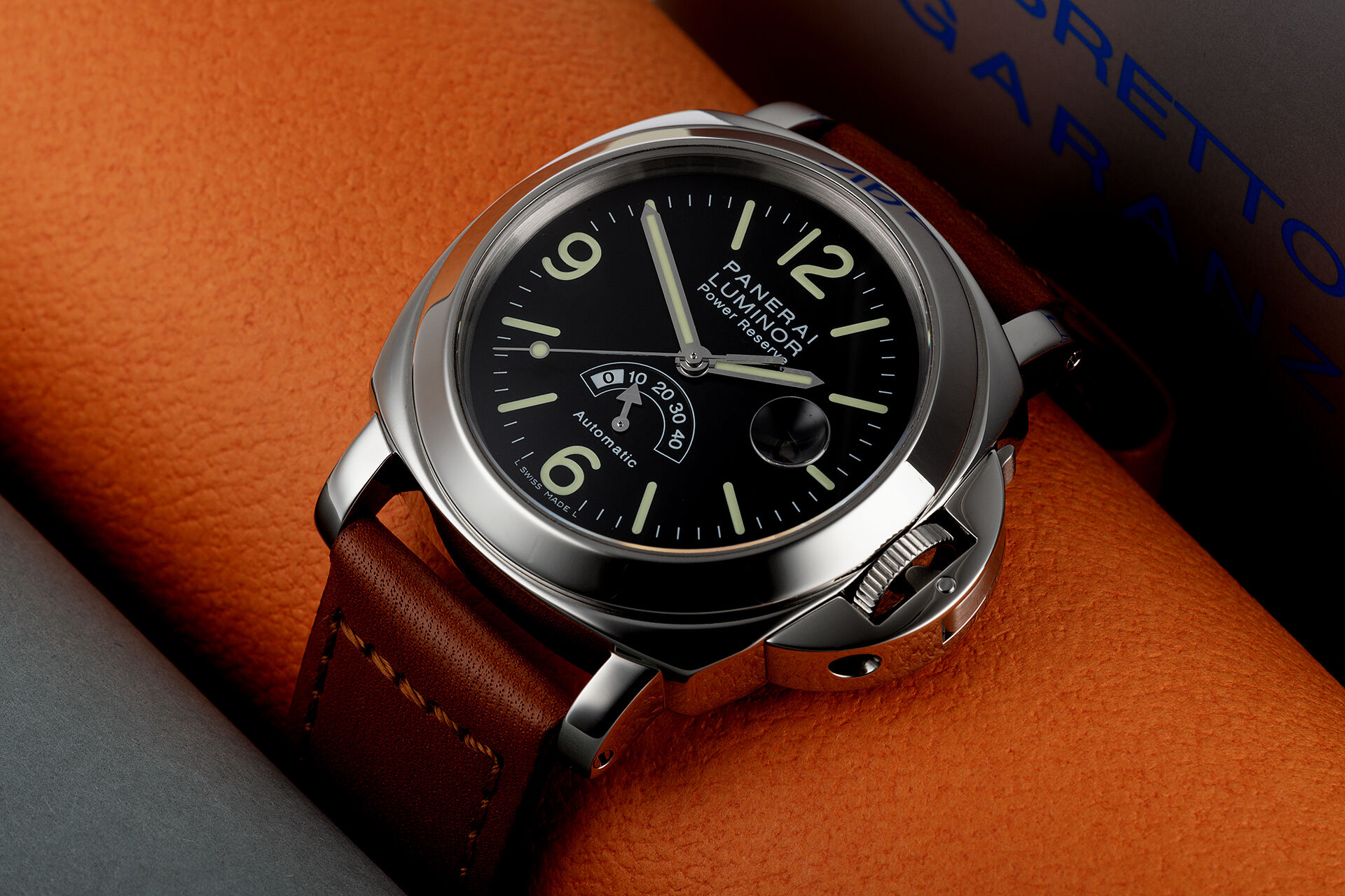 ref PAM 027 | Box & Certificate | Panerai Luminor Power Reserve