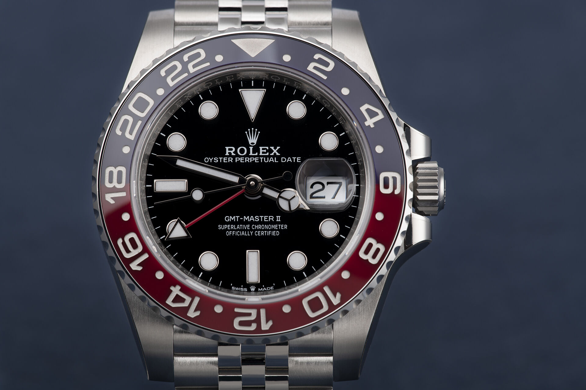 ref 126710BLRO | Factory Stickers | Rolex GMT-Master II