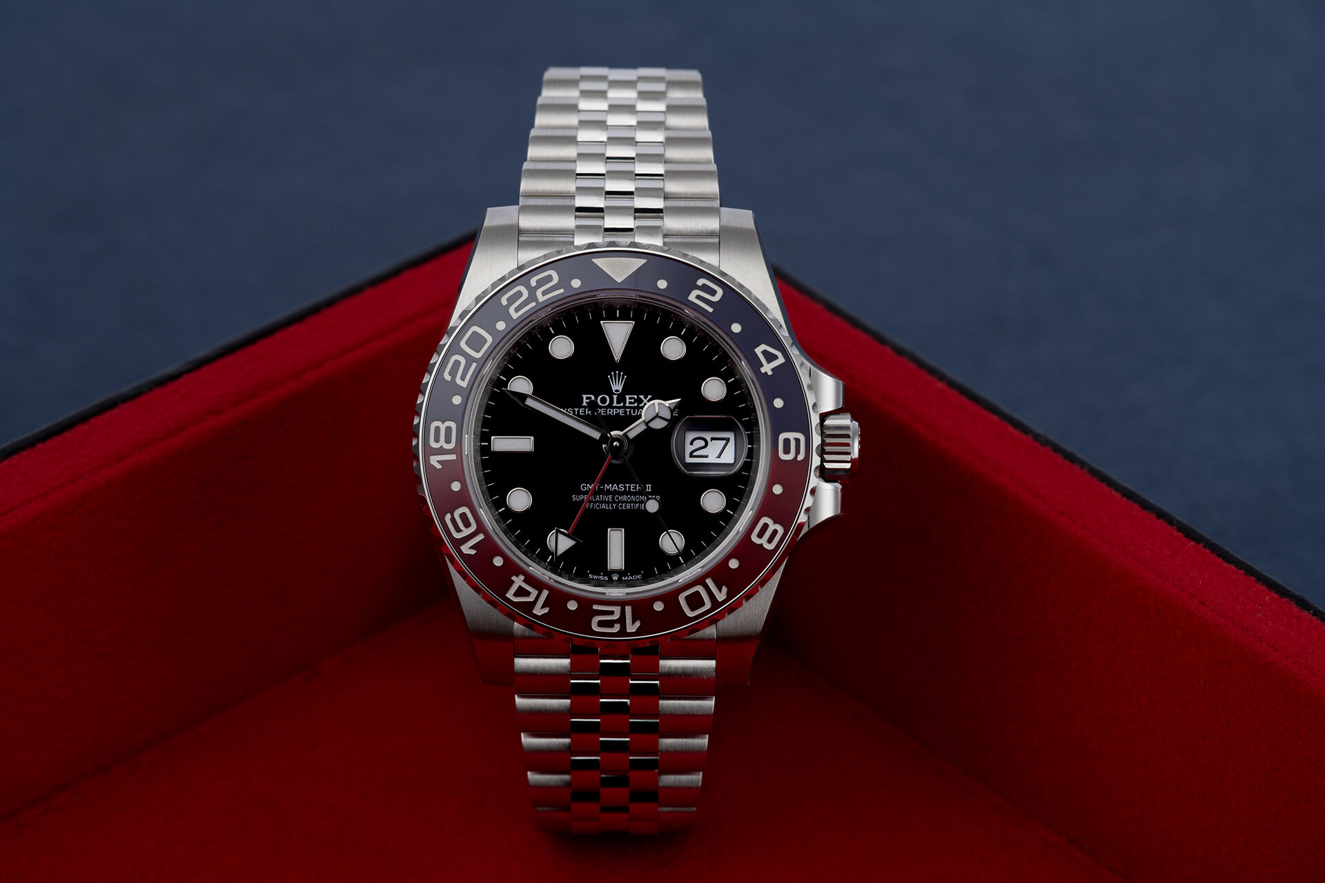 ref 126710BLRO | Factory Stickers | Rolex GMT-Master II