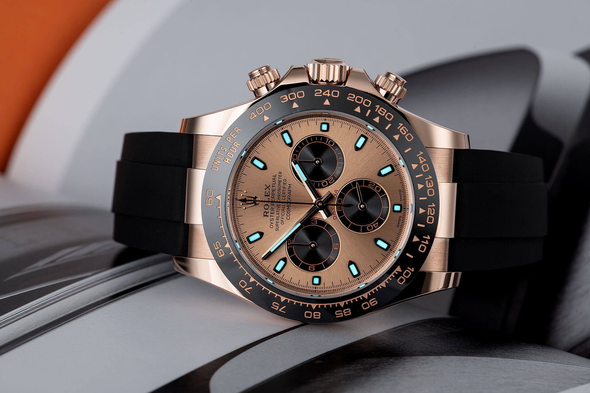 ref 116515LN | Everose Gold Oysterflex | Rolex Cosmograph Daytona