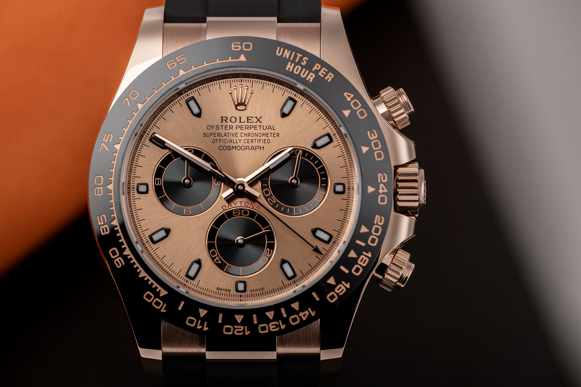 ref 116515LN | Everose Gold Oysterflex | Rolex Cosmograph Daytona