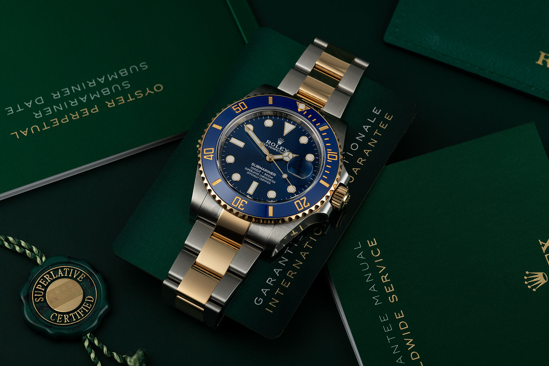 ref 126613LB | Brand New - 'Gold & Steel' | Rolex Submariner Date