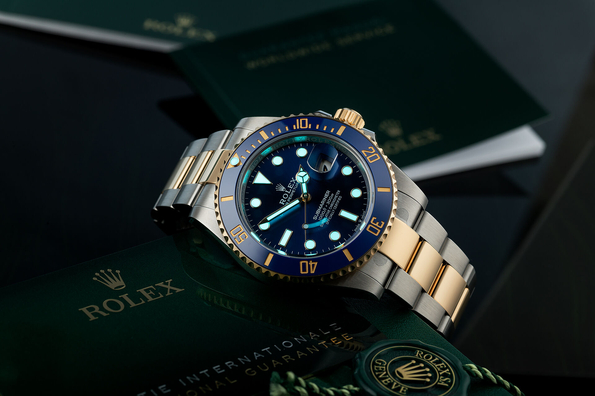 ref 126613LB | Brand New - 'Gold & Steel' | Rolex Submariner Date