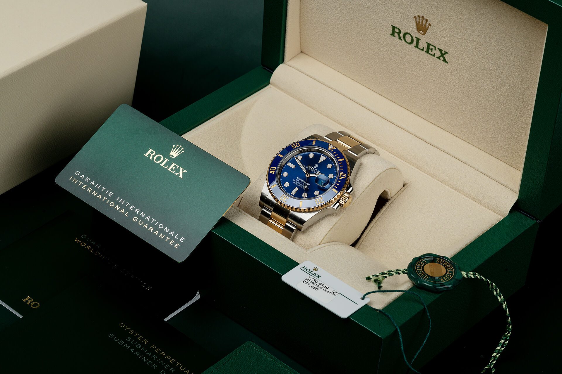 ref 126613LB | Brand New - 'Gold & Steel' | Rolex Submariner Date