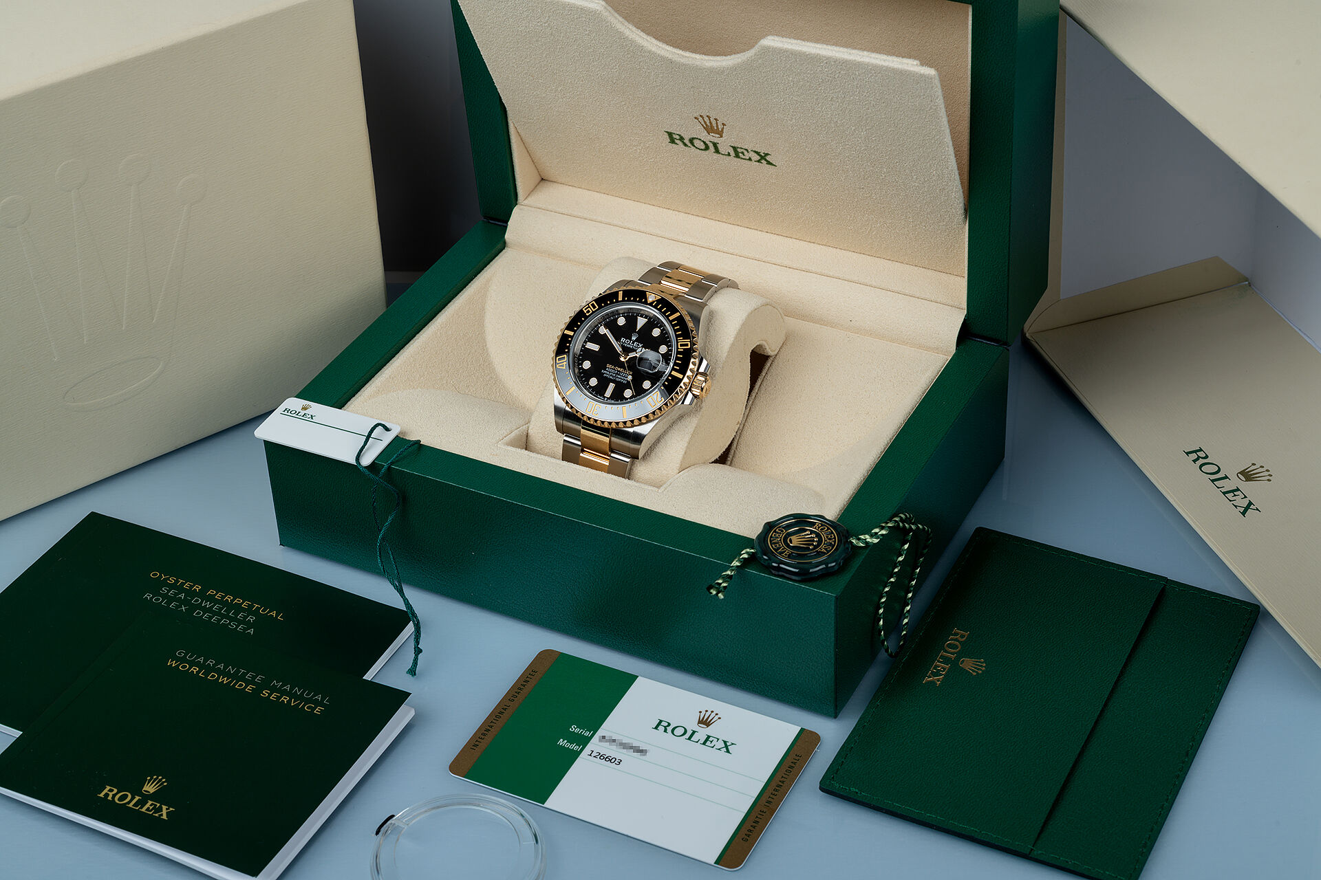 ref 126603 | Rolex Warranty to 2024 | Rolex Sea-Dweller