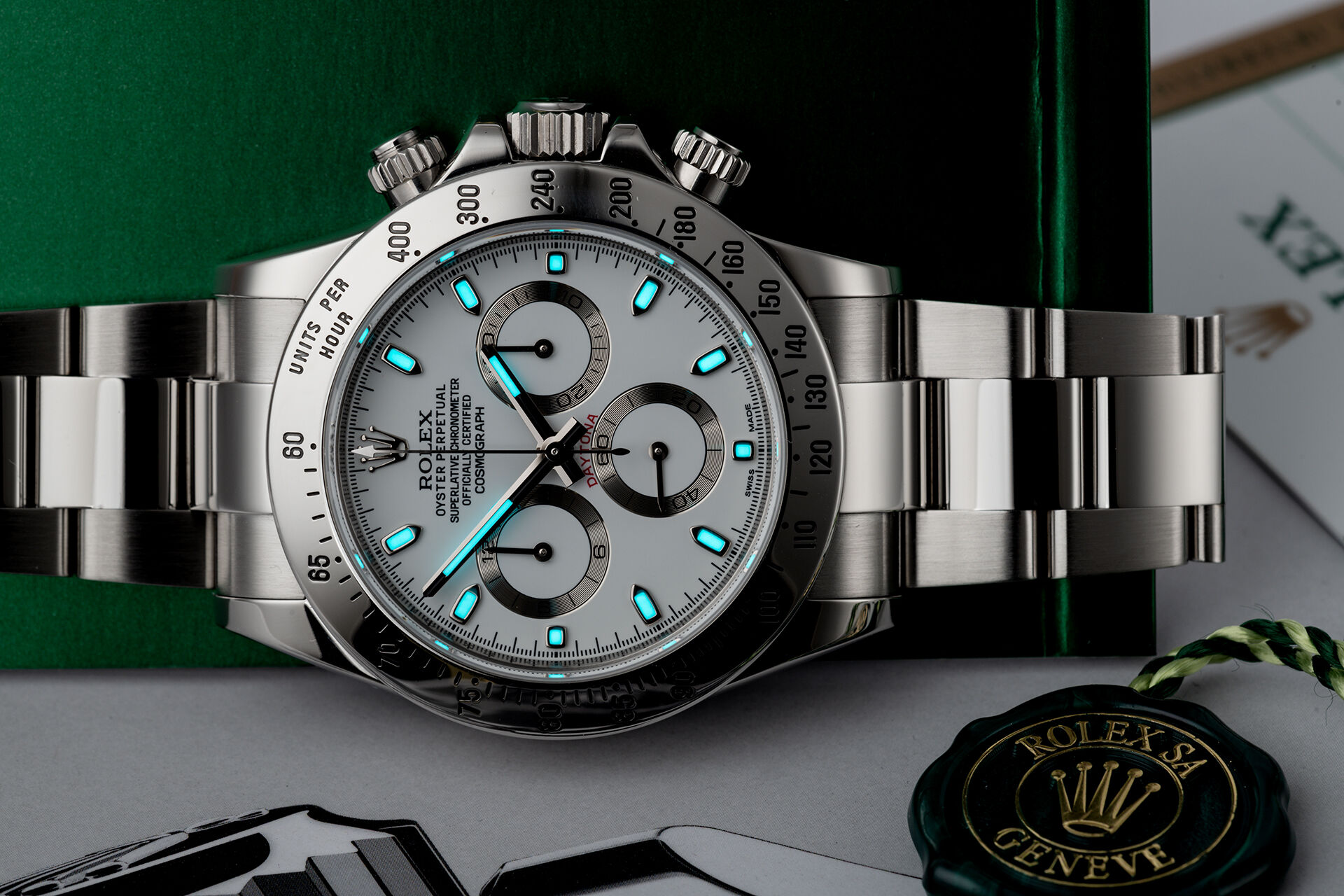 ref 116520 | Chromalight | Rolex Cosmograph Daytona