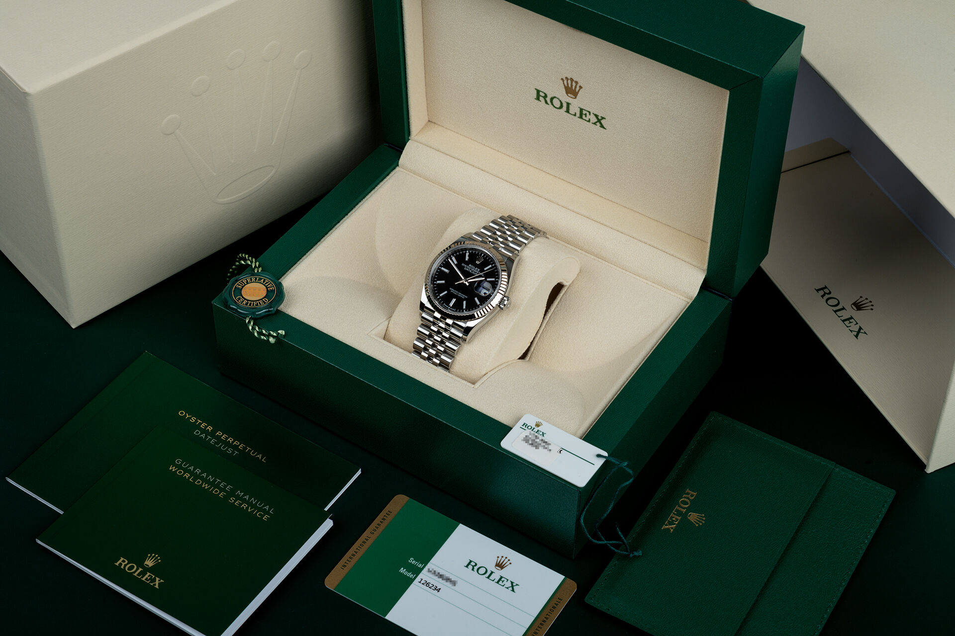 ref 126234 | Rolex Warranty to 2025 | Rolex Datejust 36