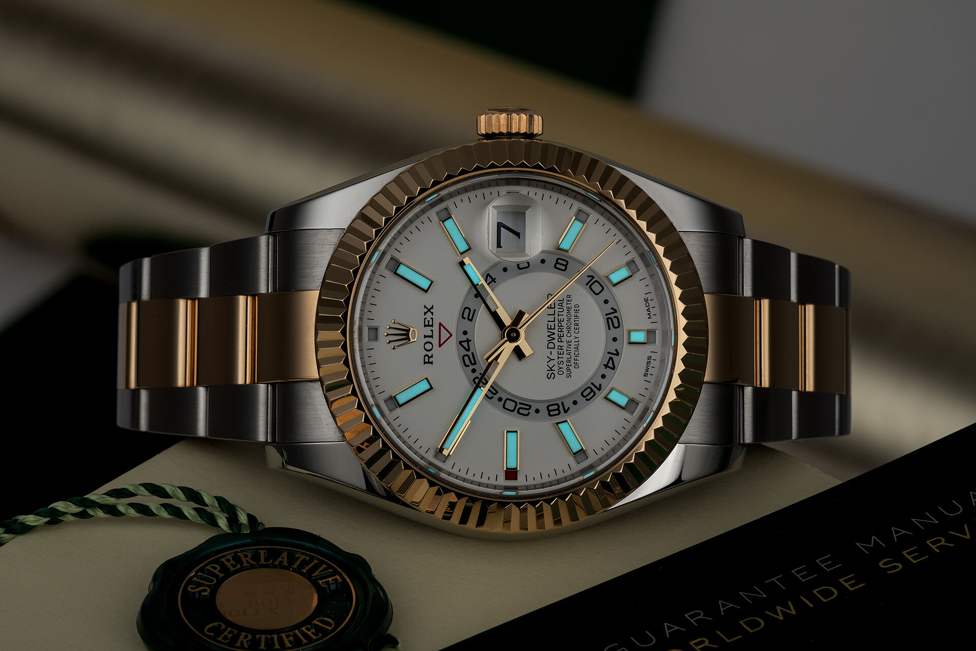 ref 326933 | 'Annual Calendar - Dual Time' | Rolex Sky Dweller