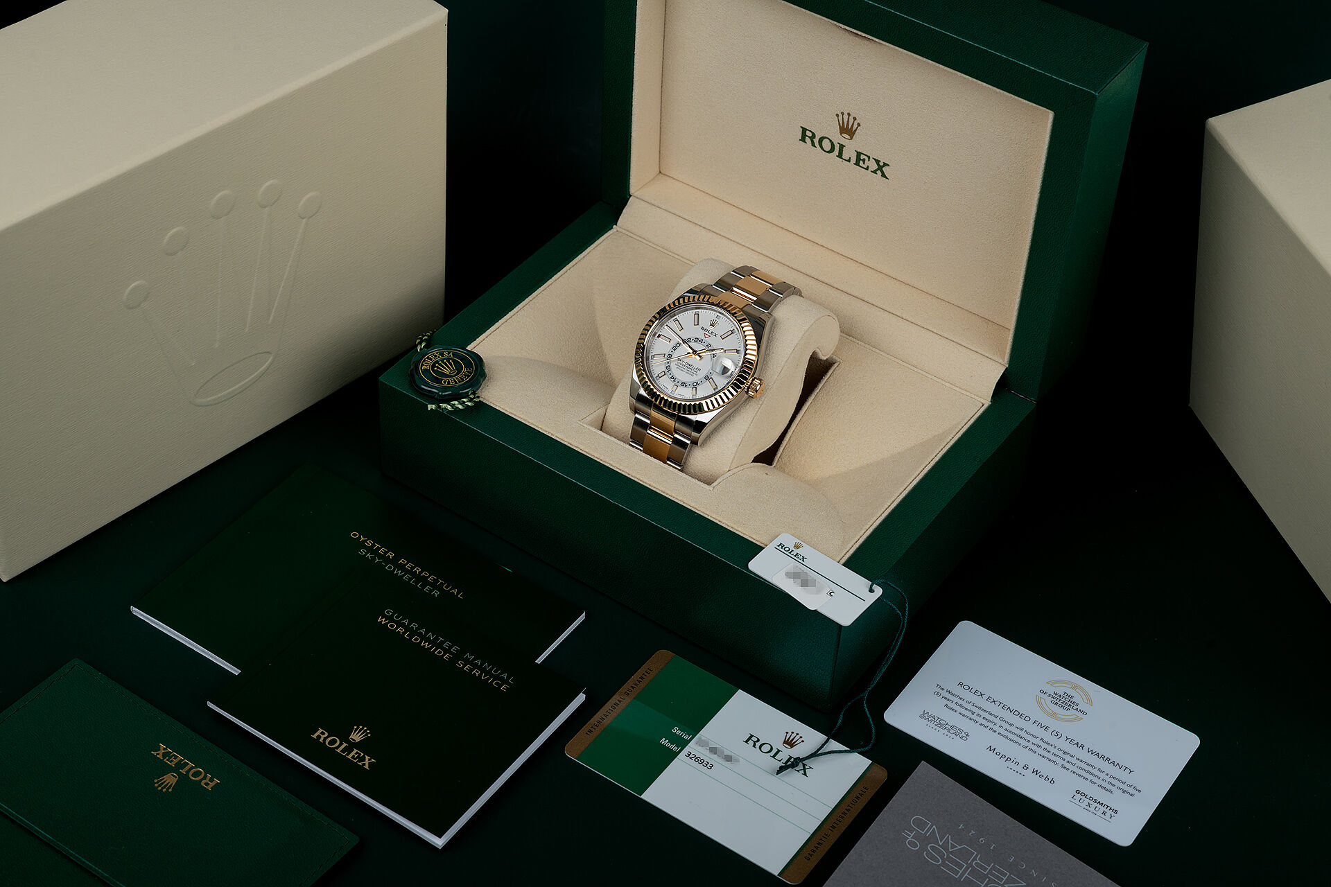 ref 326933 | 'Annual Calendar - Dual Time' | Rolex Sky Dweller