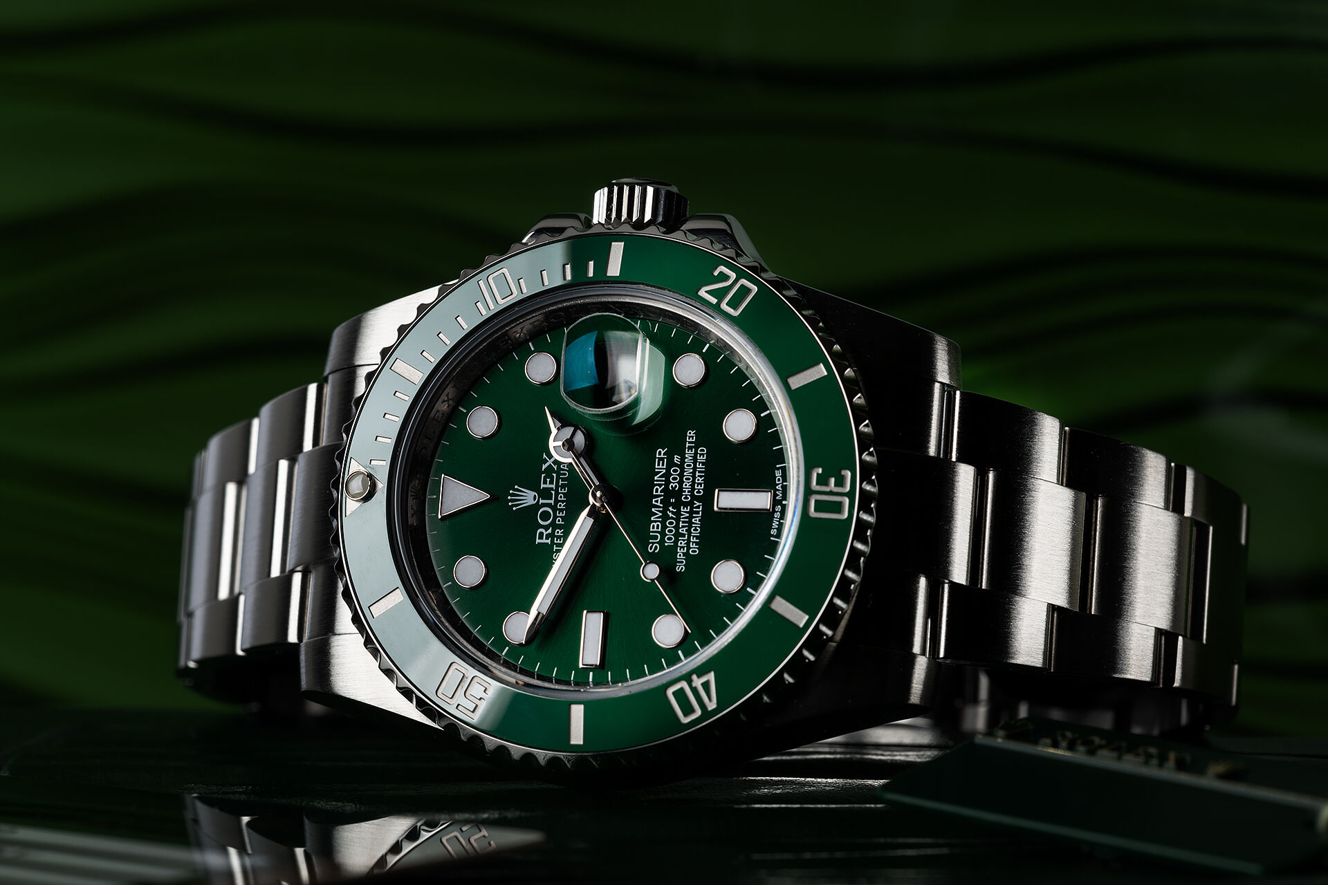 ref 116610LV | Box & Certificate | Rolex Submariner Date