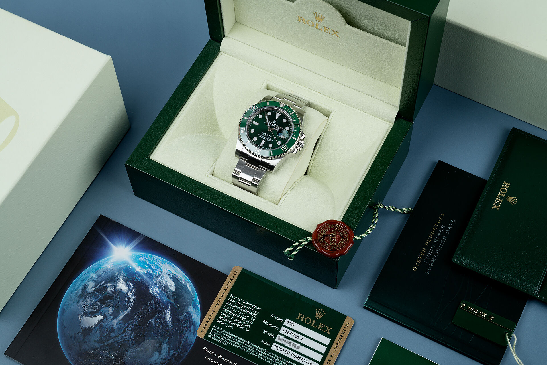 ref 116610LV | Box & Certificate | Rolex Submariner Date