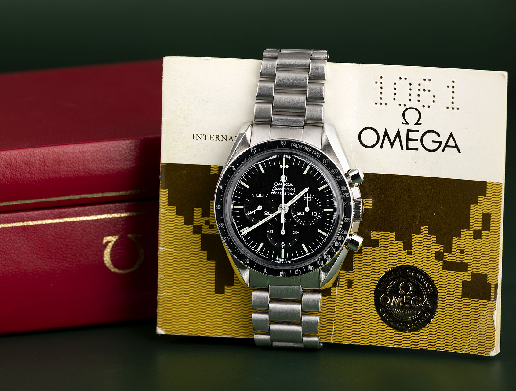 ref ST145.022-74 | 145.022-74 - Box & Certificate | Omega Speedmaster