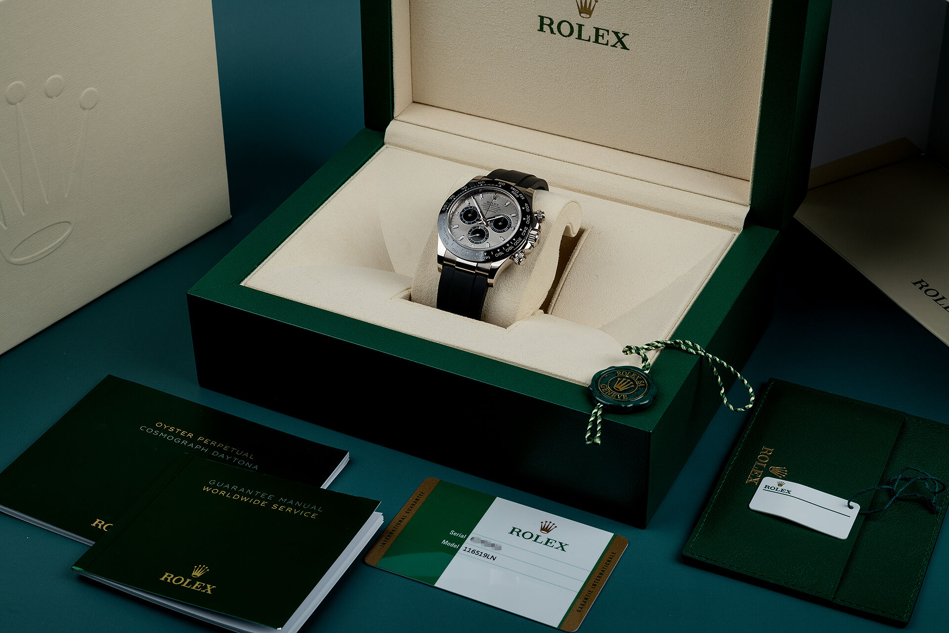 ref 116519LN | Rolex Warranty to 2024 | Rolex Cosmograph Daytona