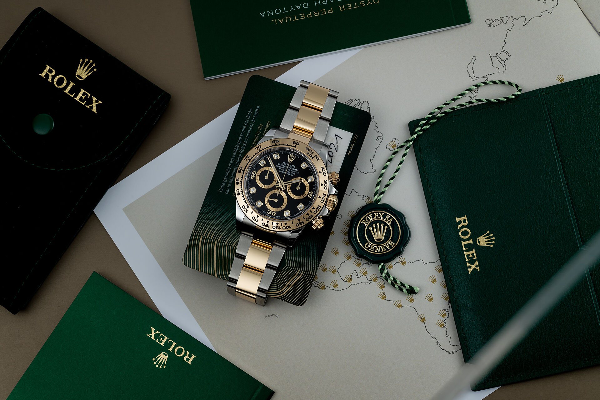 ref 116503 | Diamond Dial | Rolex Cosmograph Daytona