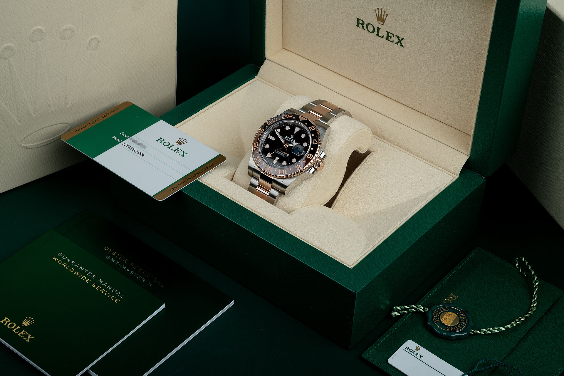 ref 126711CHNR | Rolex Warranty to 2024 | Rolex GMT-Master II