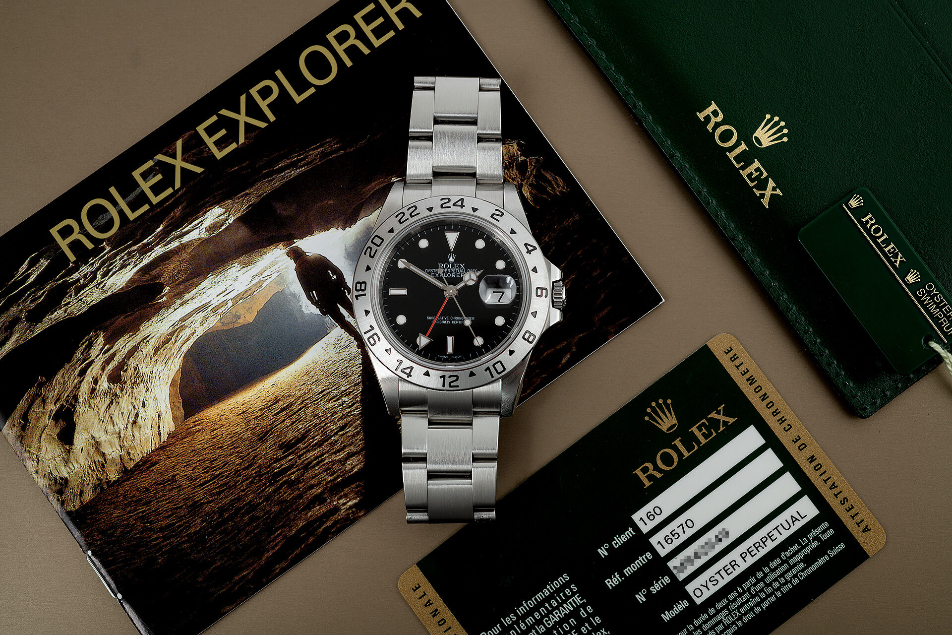 ref 16570 | RRR Rehaut Bezel | Rolex Explorer II