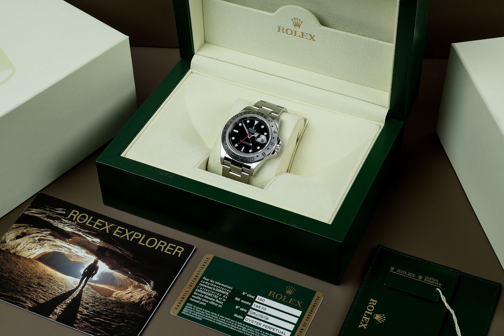 ref 16570 | RRR Rehaut Bezel | Rolex Explorer II