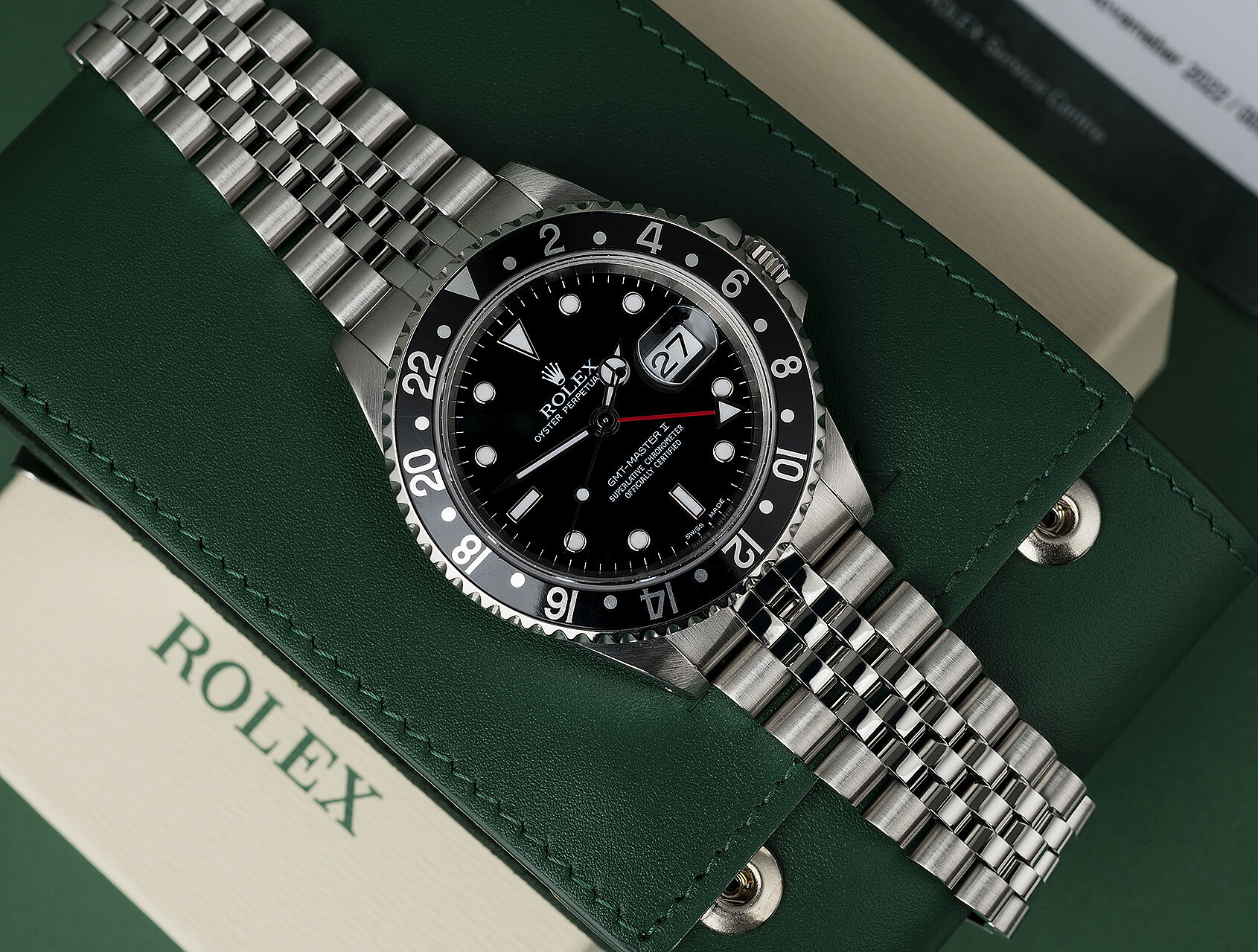 ref 16710 | 16710 - Rolex Warranty to 2027 | Rolex GMT-Master II