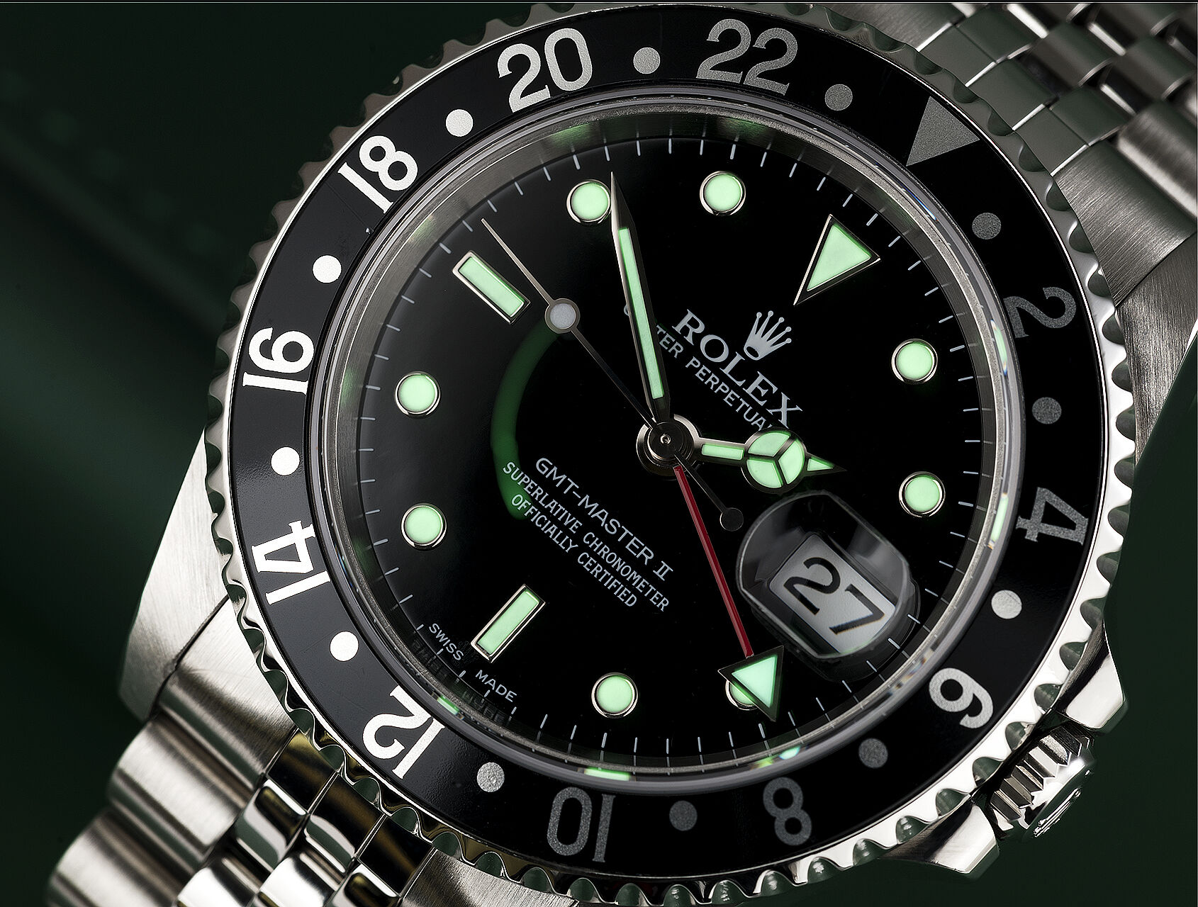 ref 16710 | 16710 - Rolex Warranty to 2027 | Rolex GMT-Master II