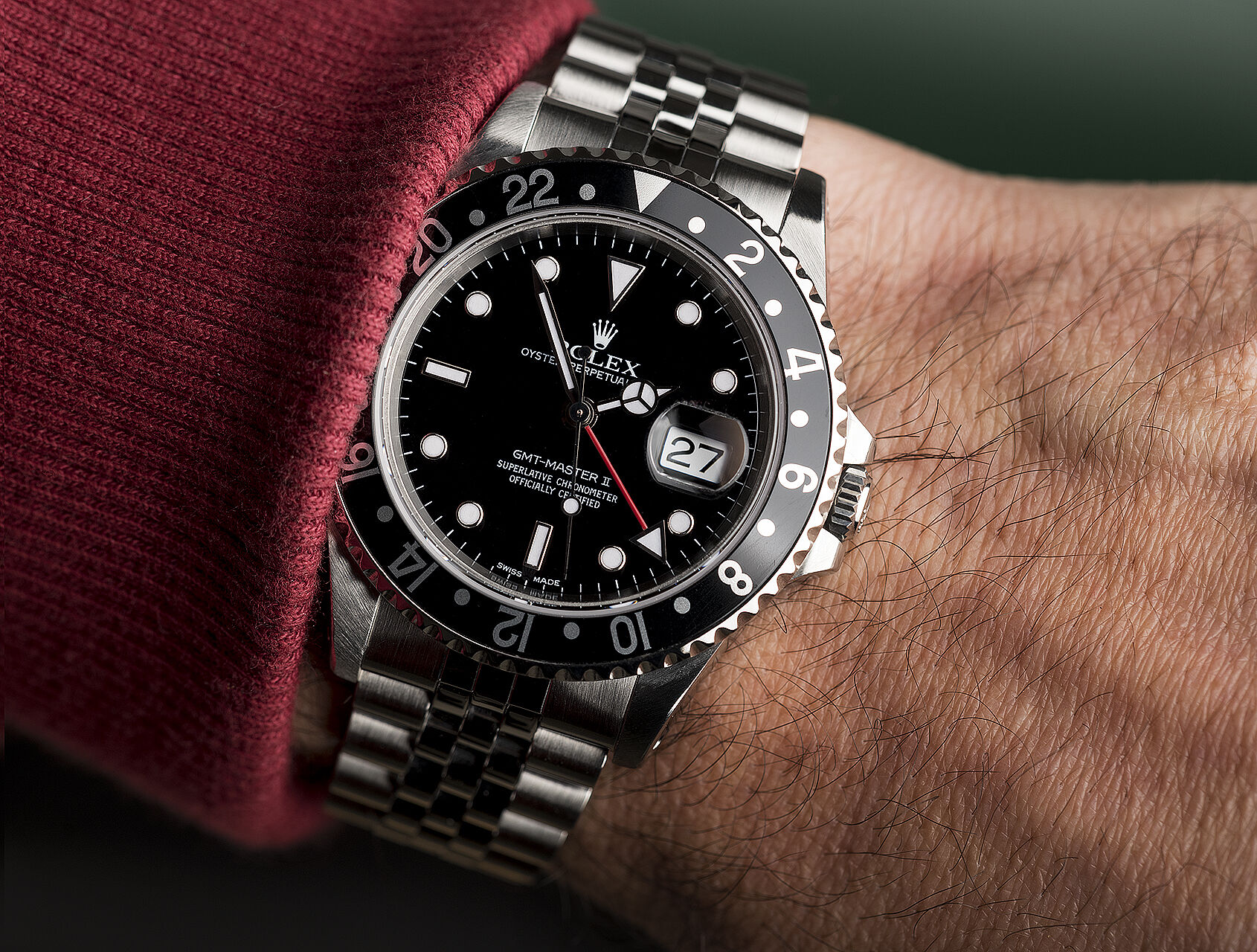 ref 16710 | 16710 - Rolex Warranty to 2027 | Rolex GMT-Master II